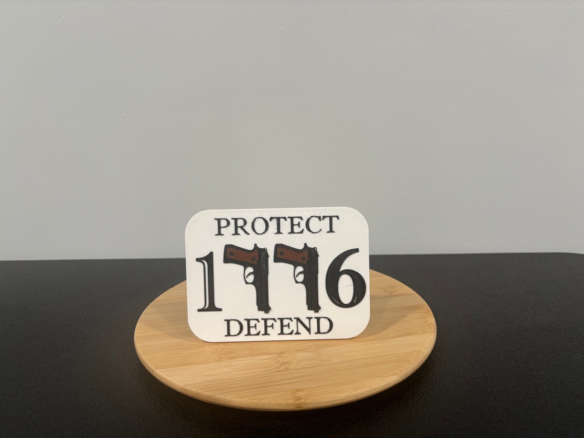 1776 Protect Defend Patriotic Hitch Cover