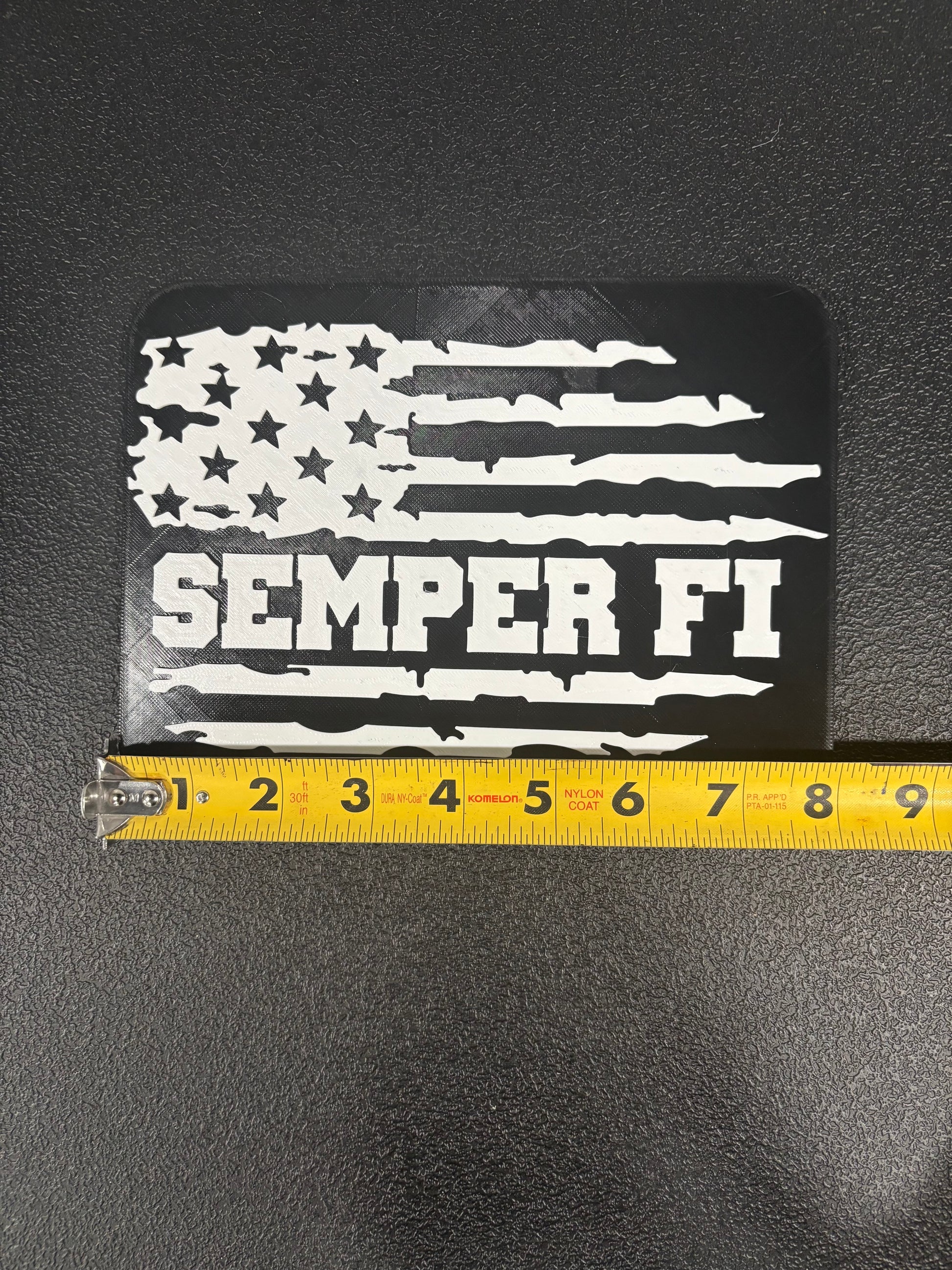 Semper Fi Patriotic Hitch Cover