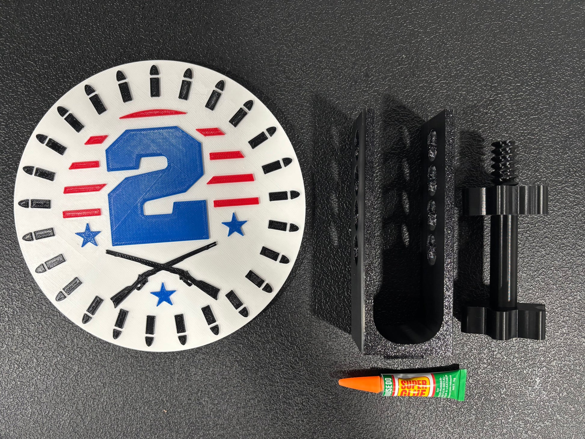 2nd Amendment Patriotic Hitch Cover