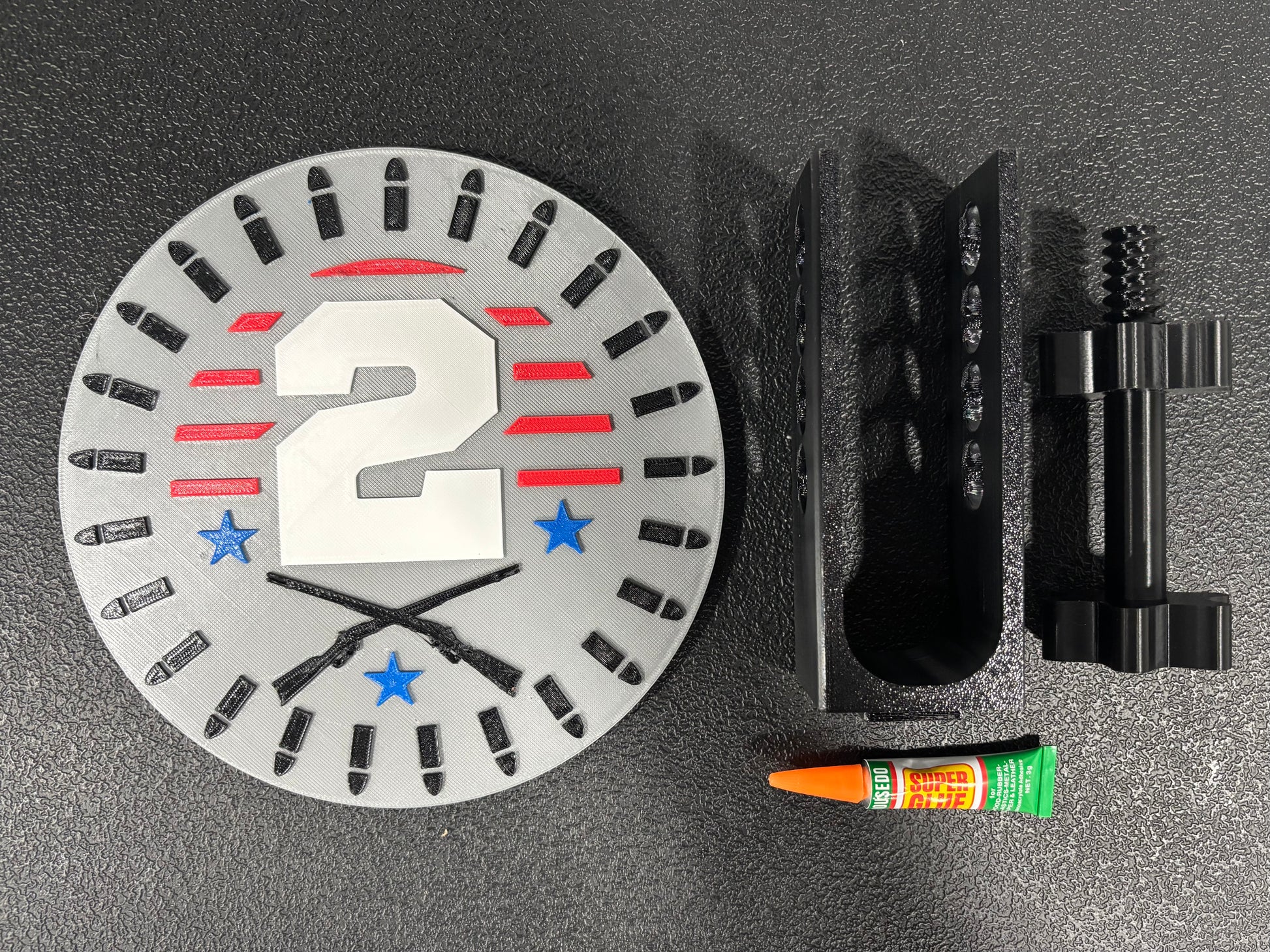 2nd Amendment Patriotic Hitch Cover