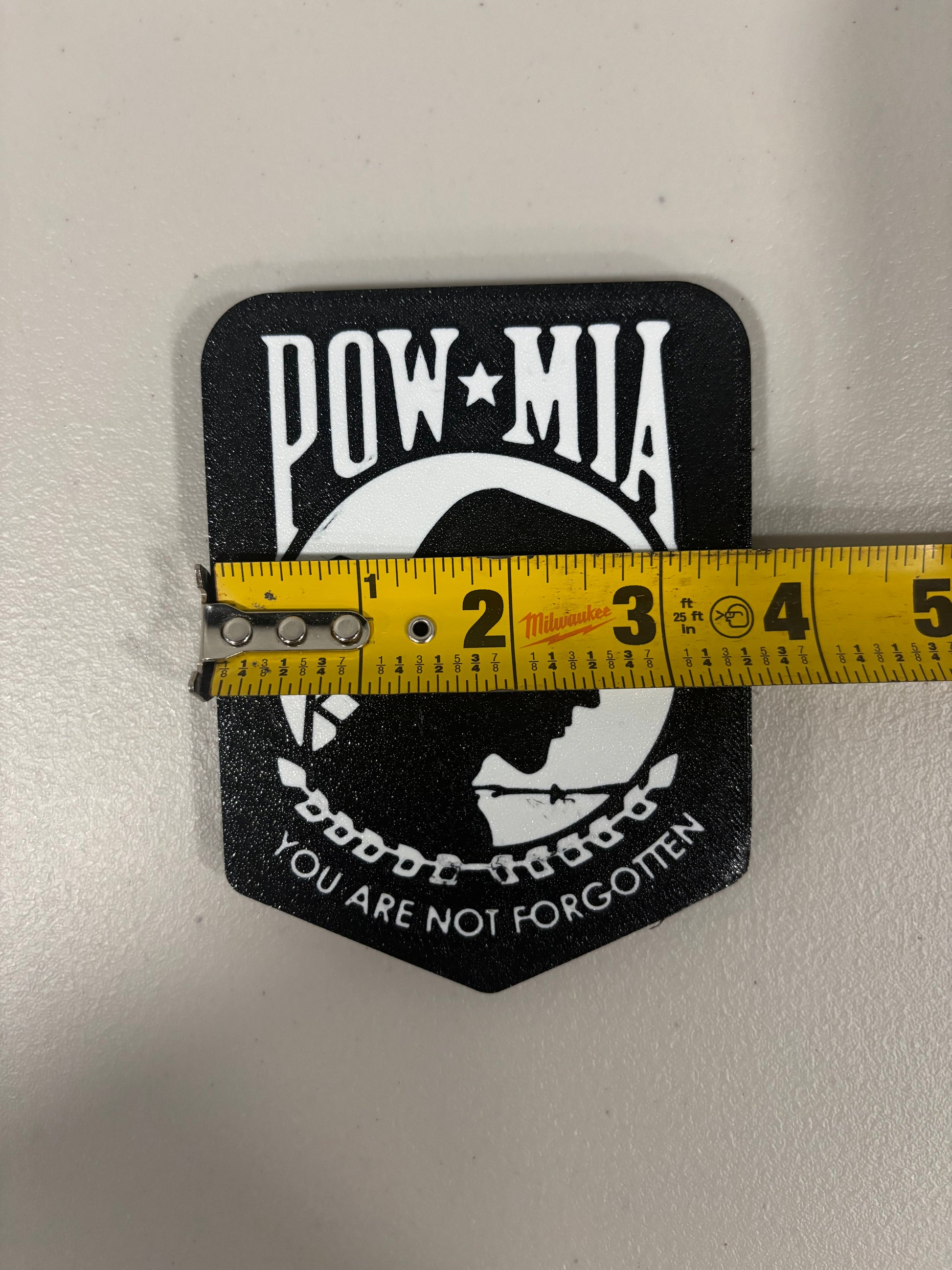 POW-MIA Patriotic Hitch Cover