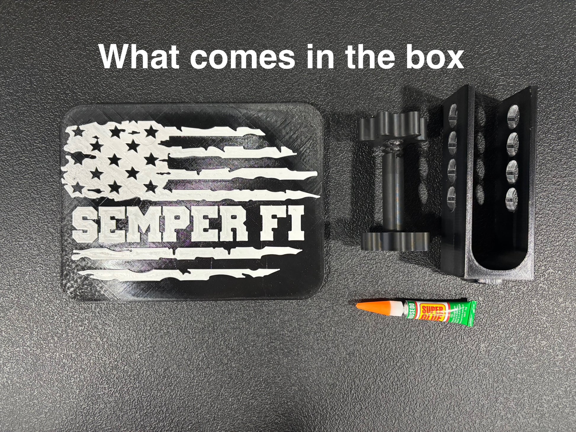 Semper Fi Patriotic Hitch Cover