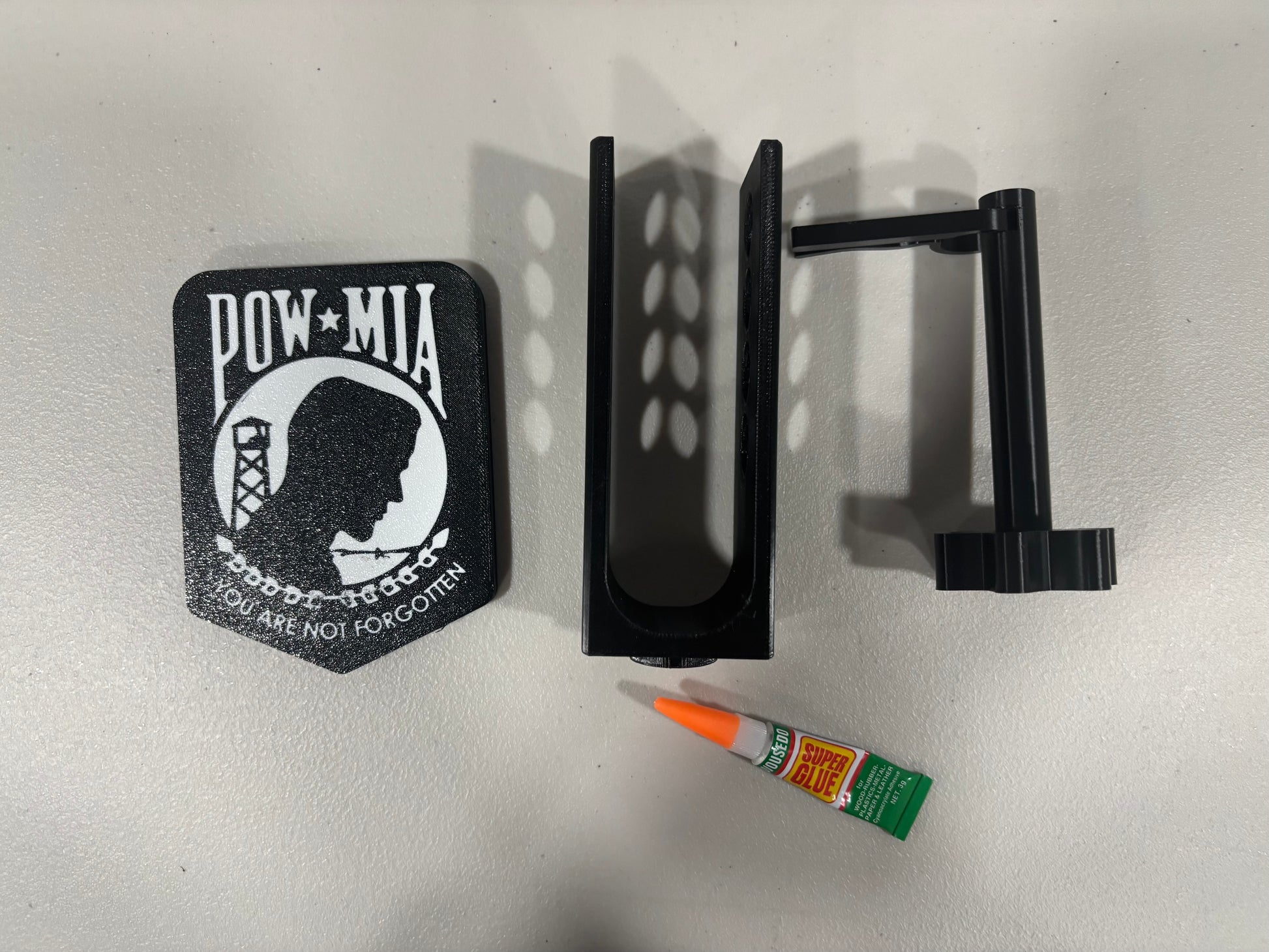 POW-MIA Patriotic Hitch Cover