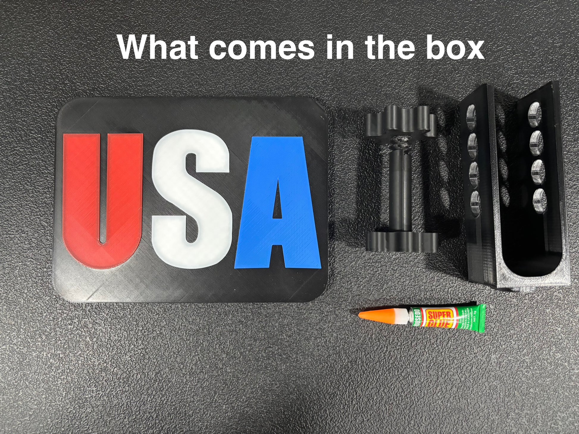 Patriotic USA Hitch Cover