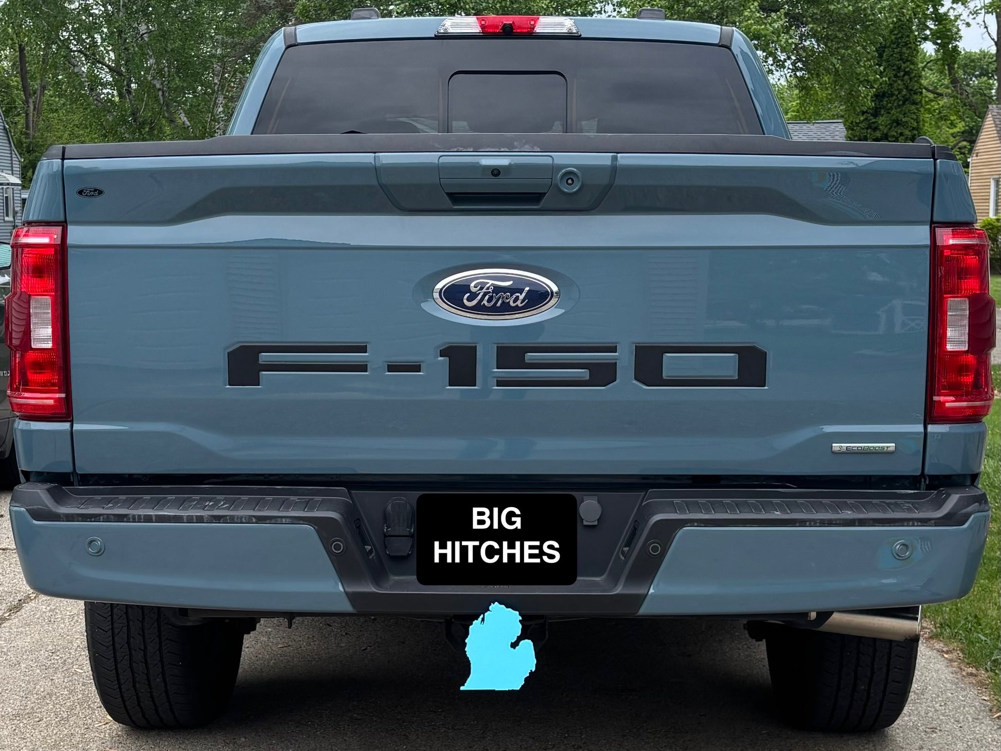 State of Michigan Hitch Cover