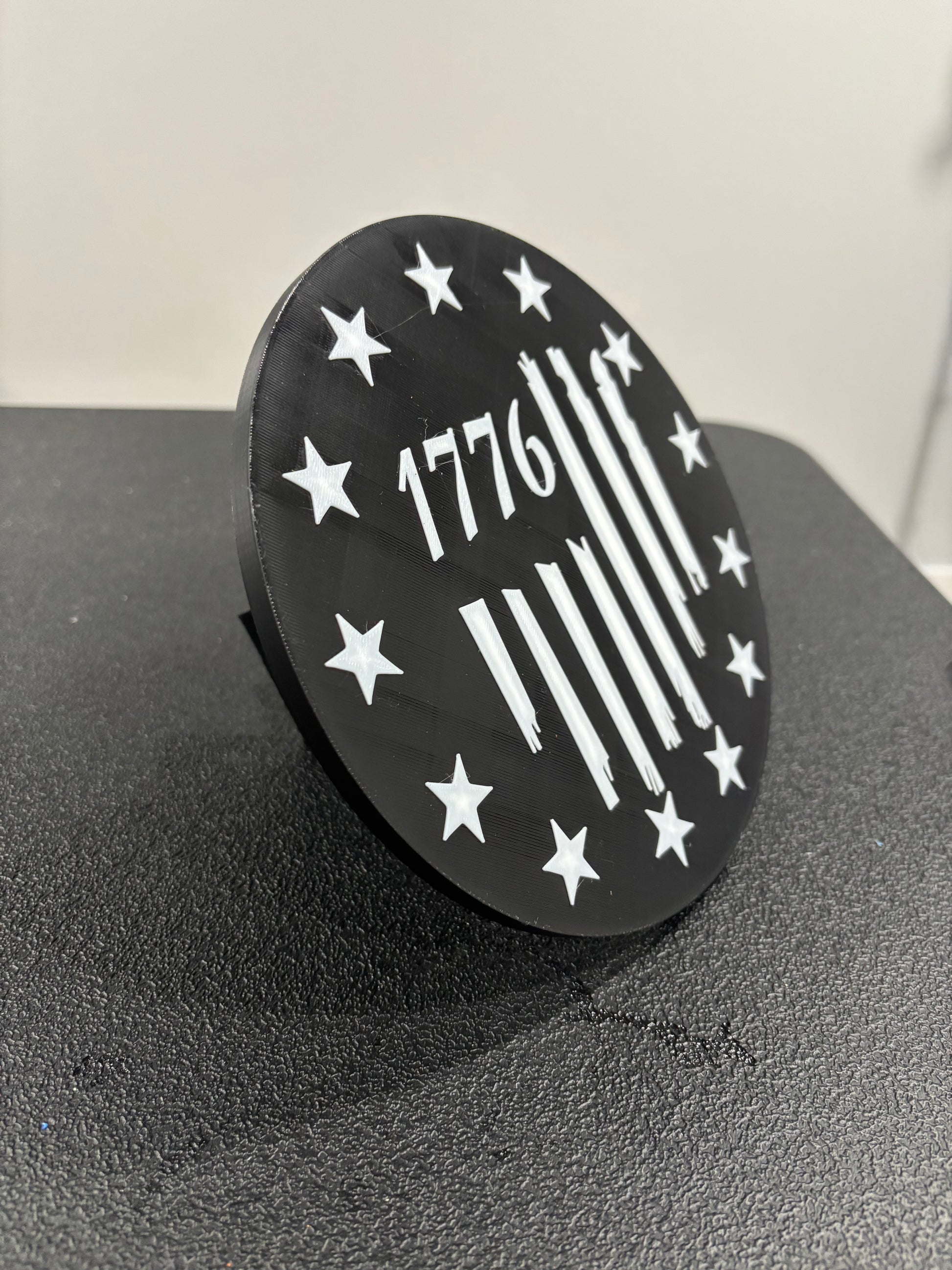 1776 American Flag Hitch Cover