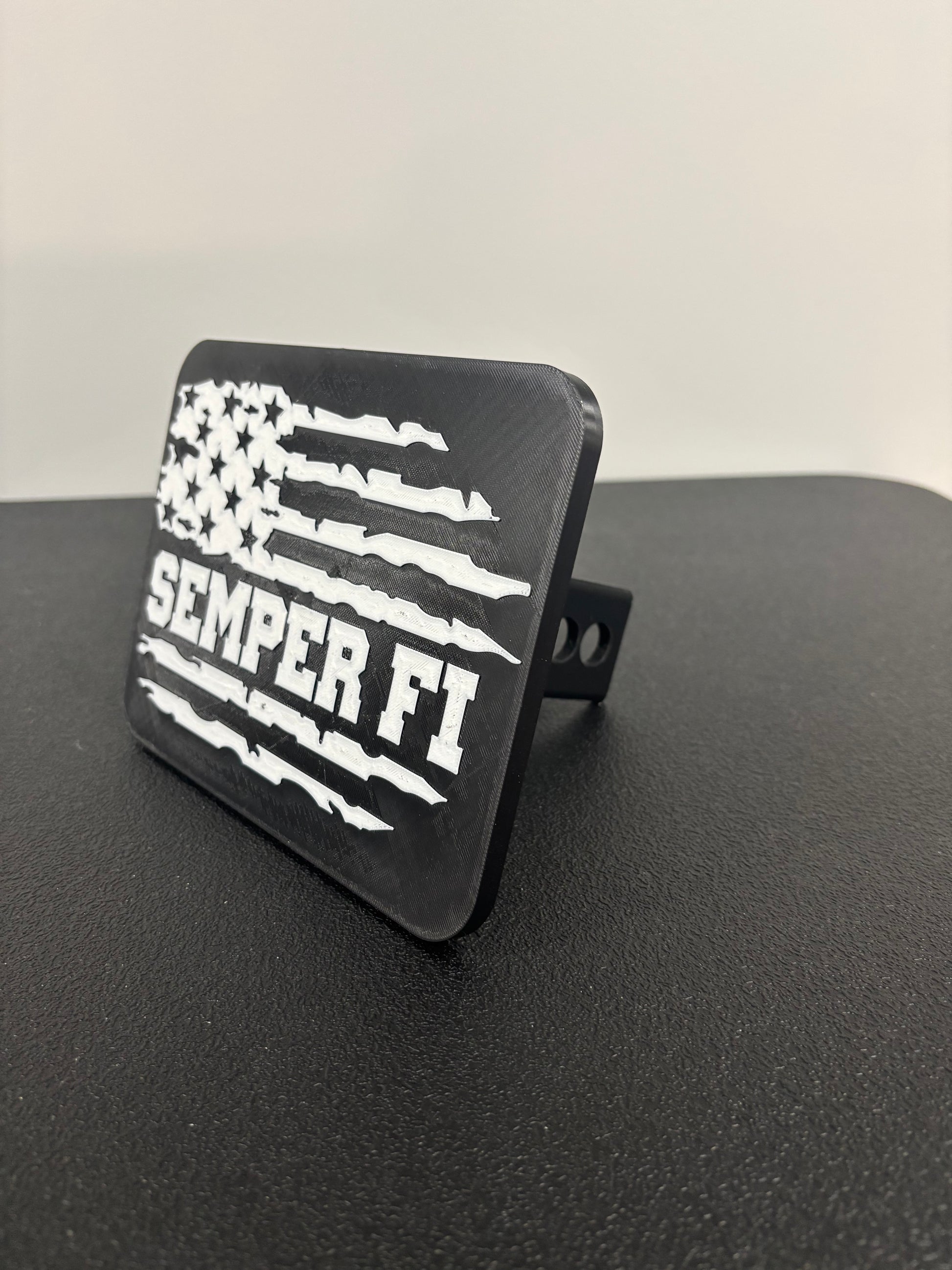 Semper Fi Patriotic Hitch Cover