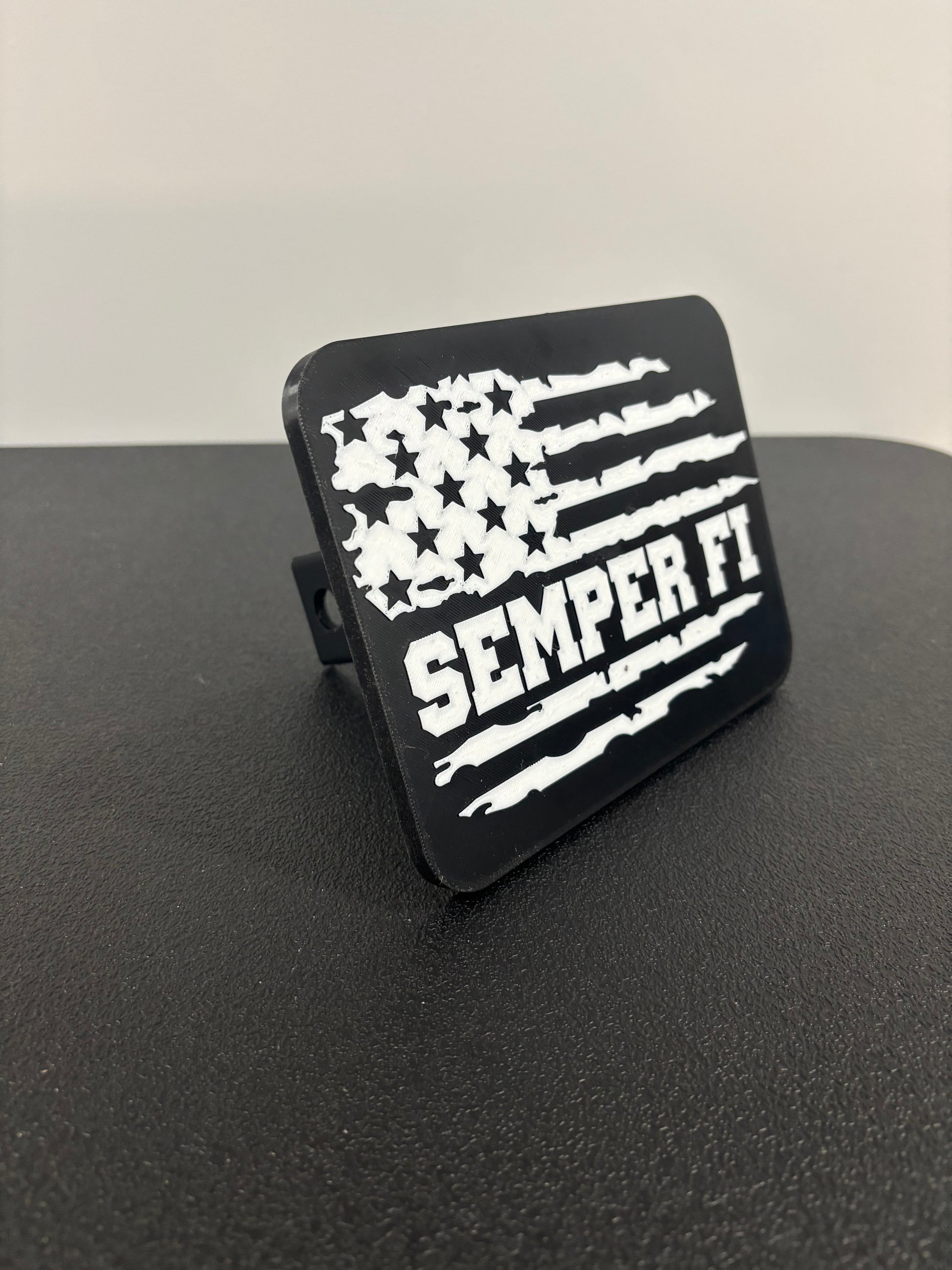 Semper Fi Patriotic Hitch Cover