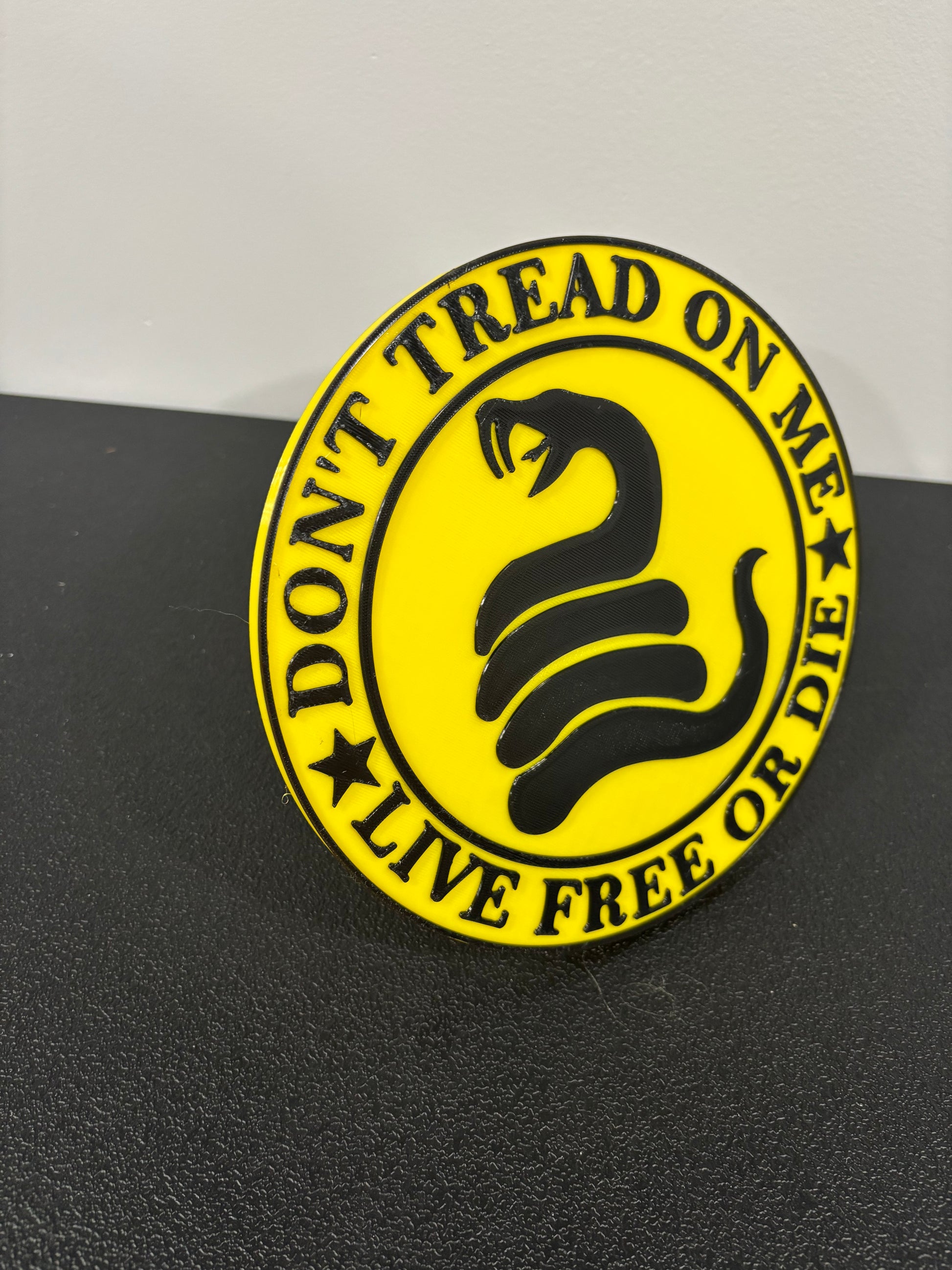 Don't Tread on Me Hitch Plug