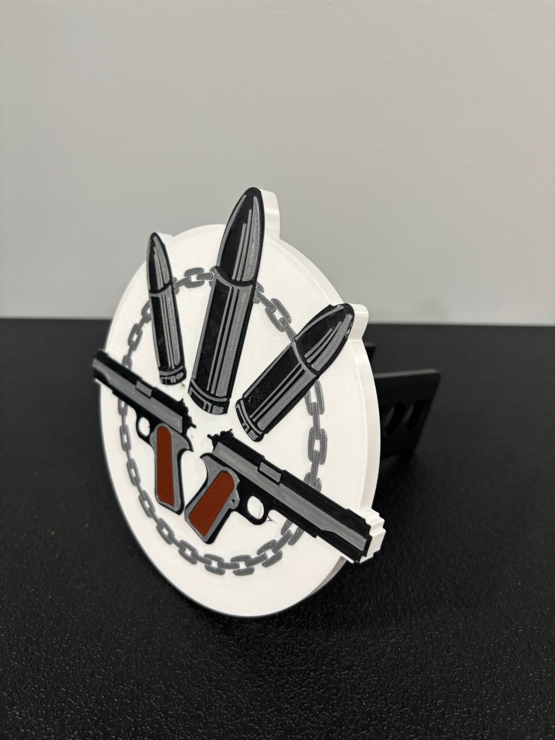 2nd Amendment Patriotic Hitch Cover