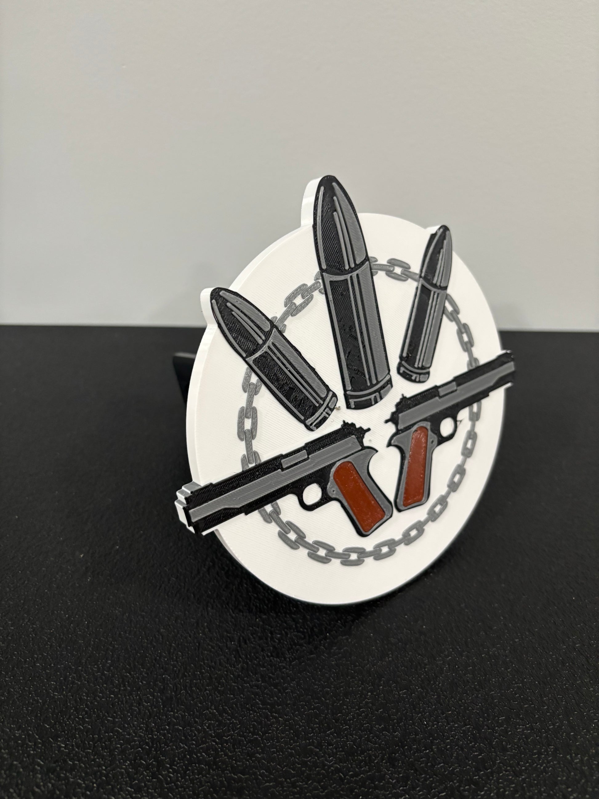 2nd Amendment Patriotic Hitch Cover