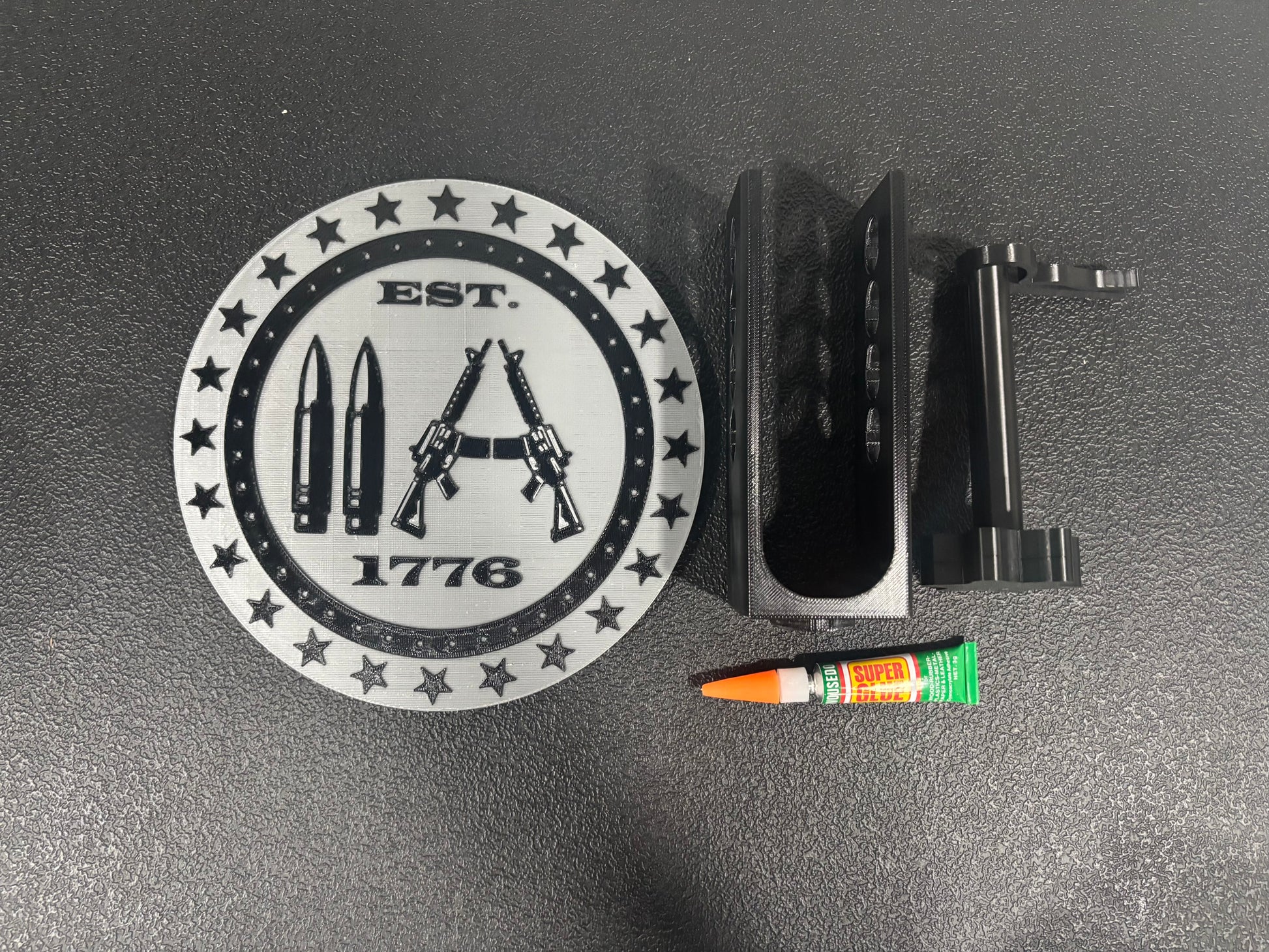 2nd Amendment Patriotic Hitch Cover