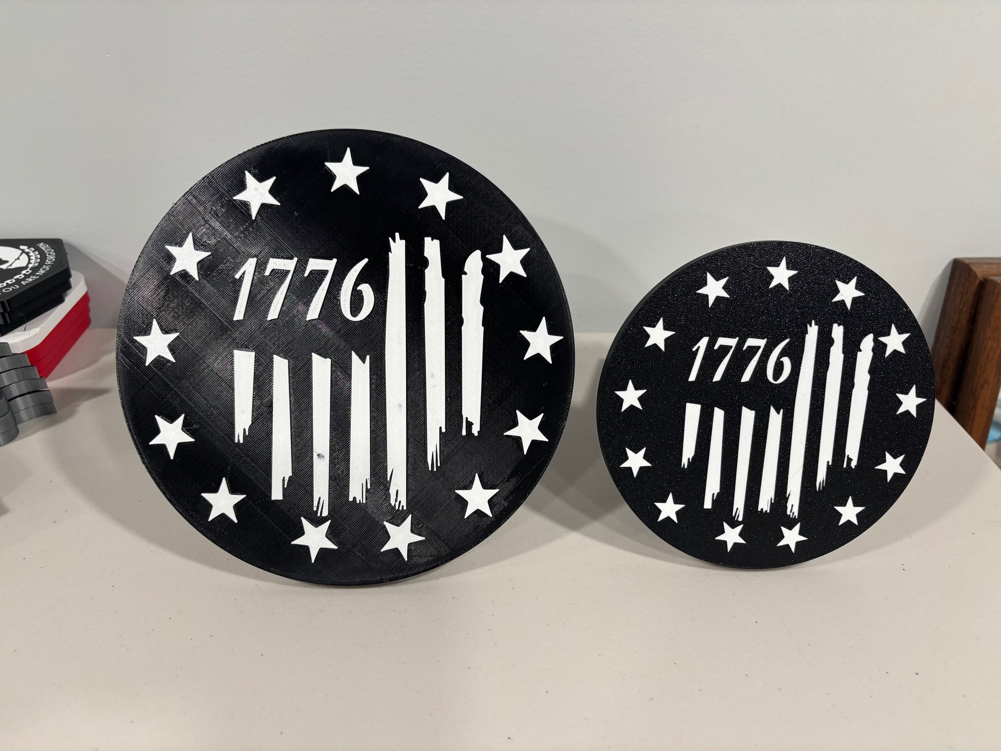 1776 American Flag Hitch Cover
