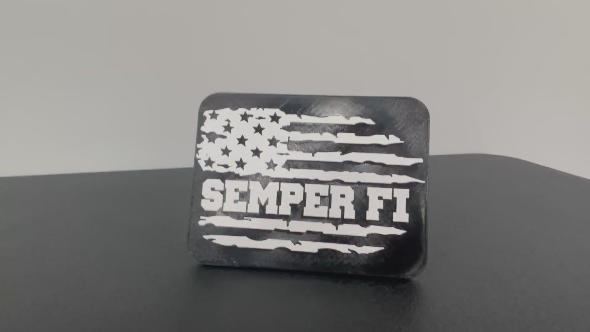 Semper Fi Patriotic Hitch Cover