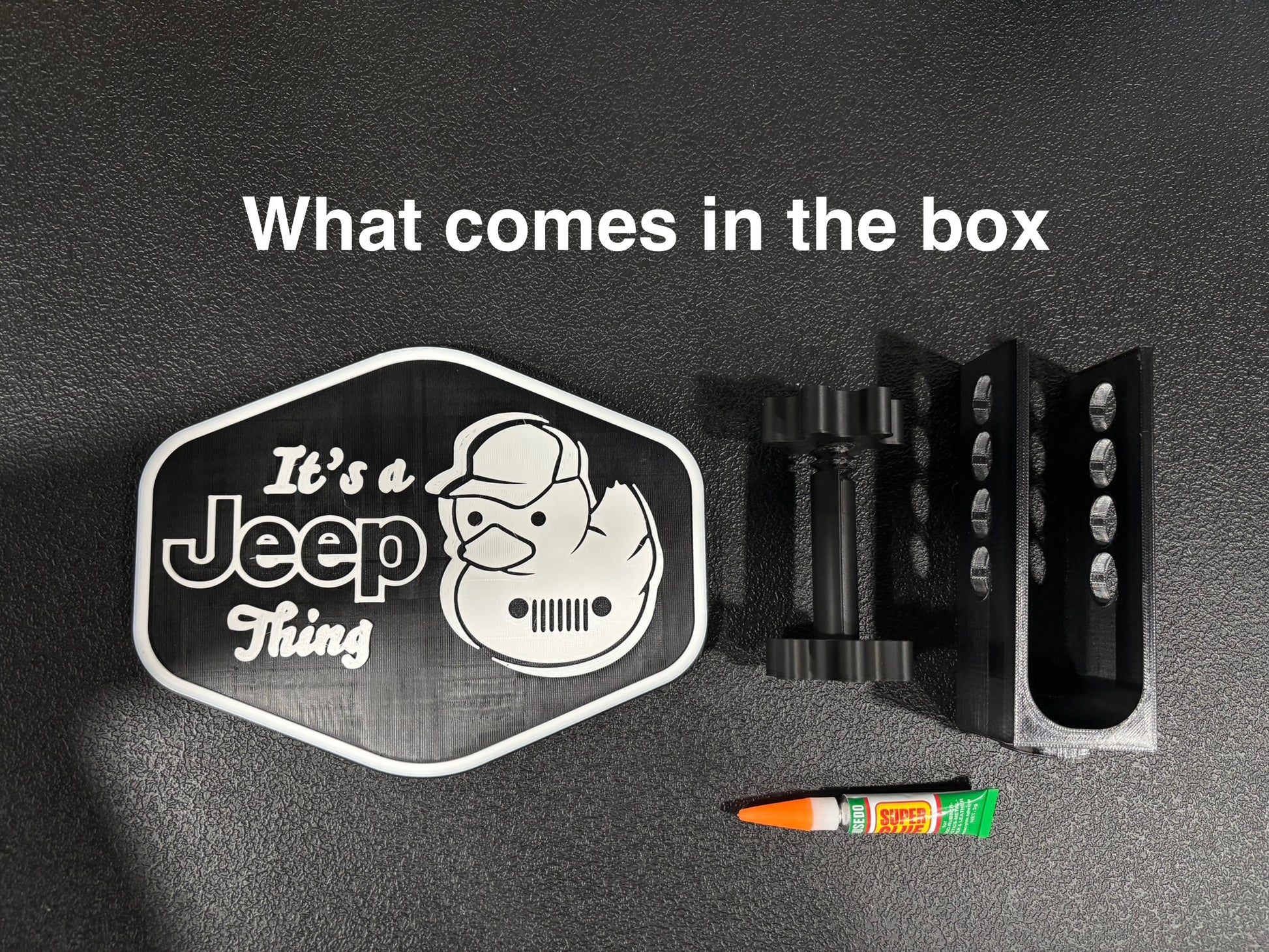 It’s a Jeep Thing Hitch Plug