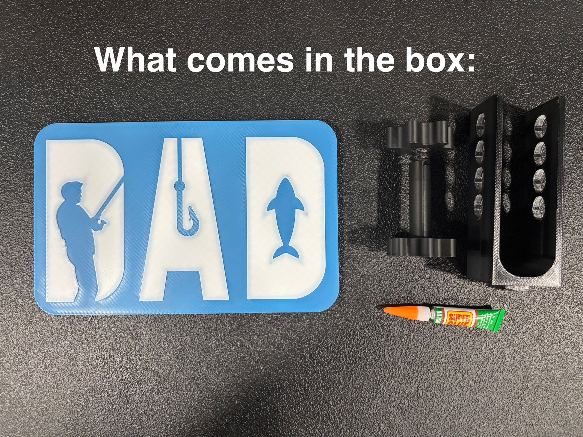 Outdoor Fishing Dad Hitch Accessory