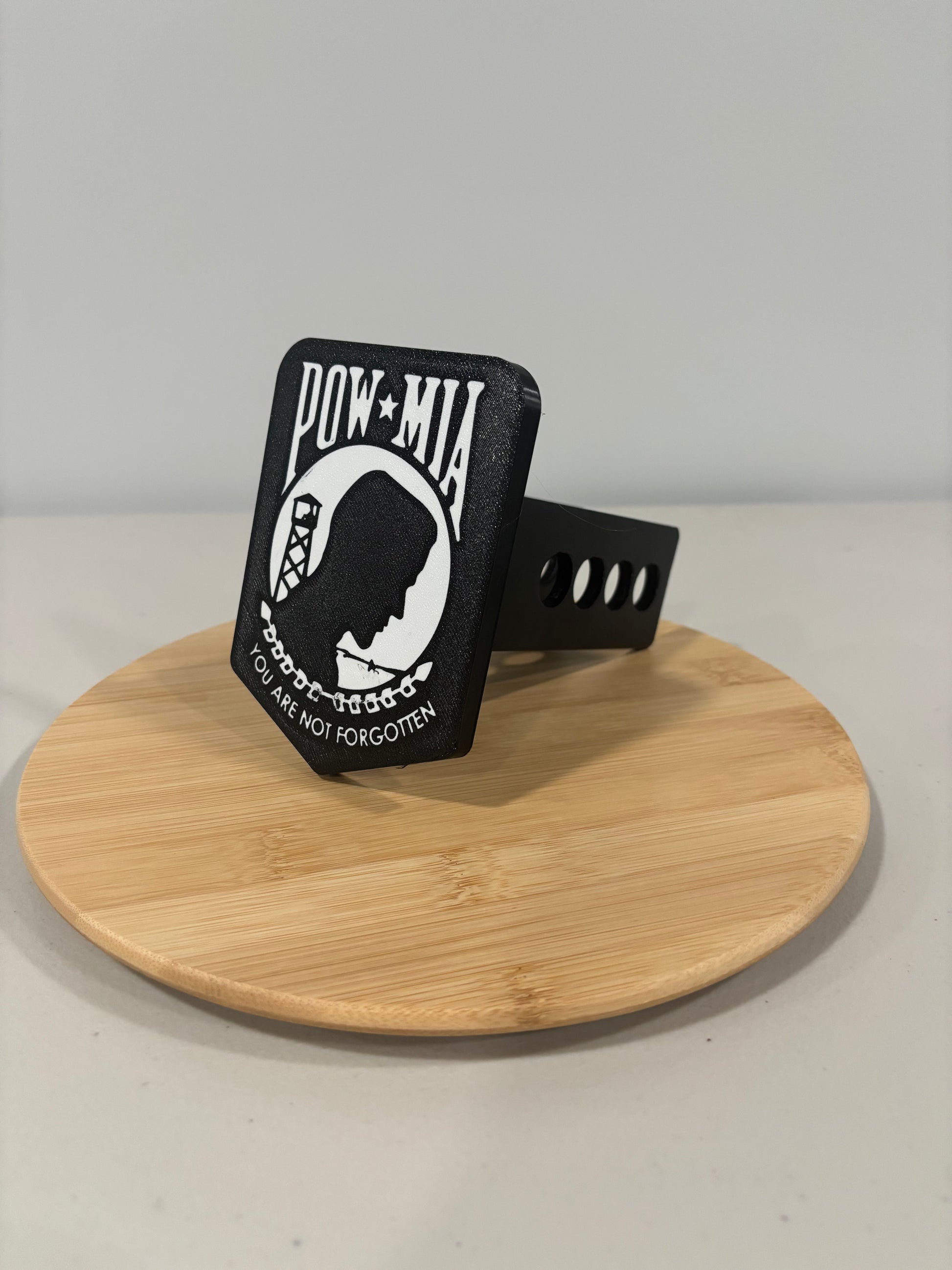 POW-MIA Patriotic Hitch Cover