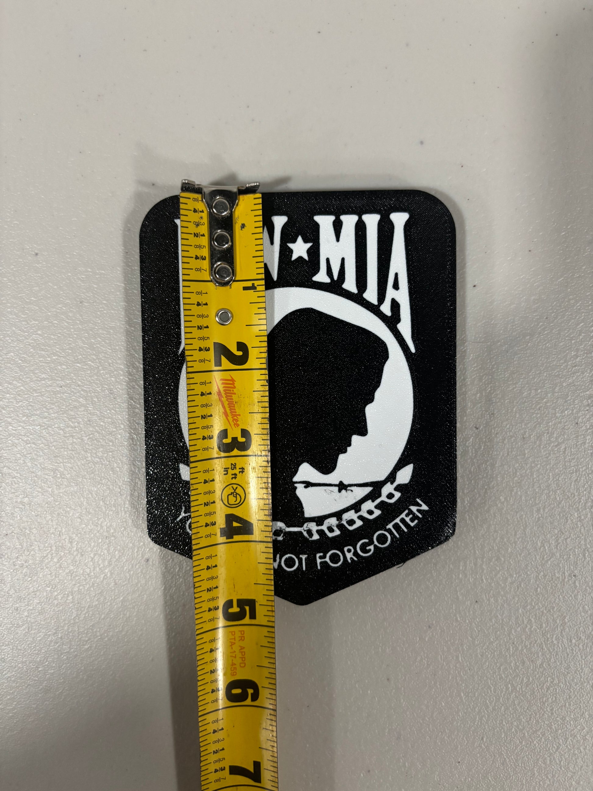 POW-MIA Patriotic Hitch Cover