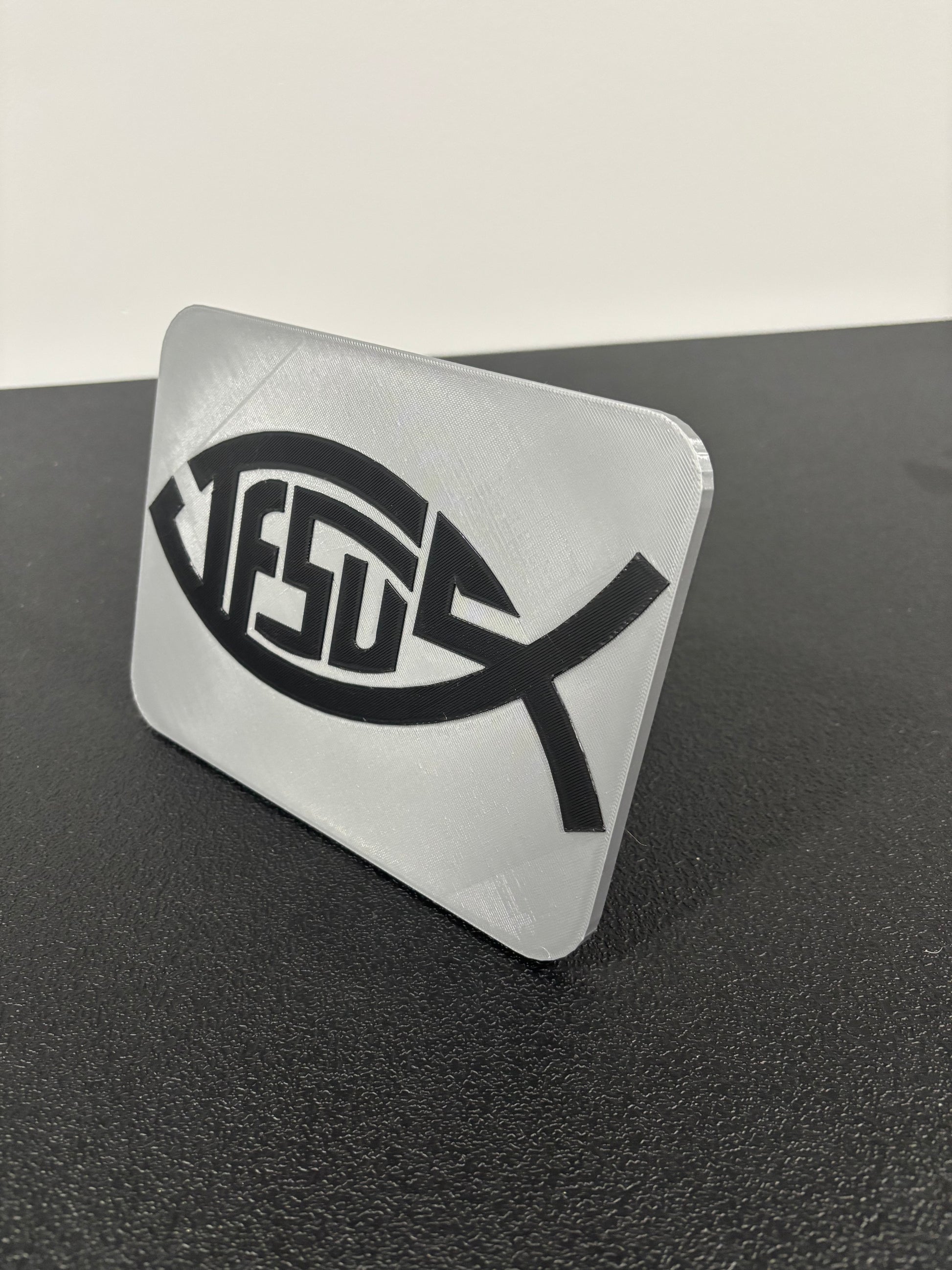 Jesus Fish Religious Hitch Cover