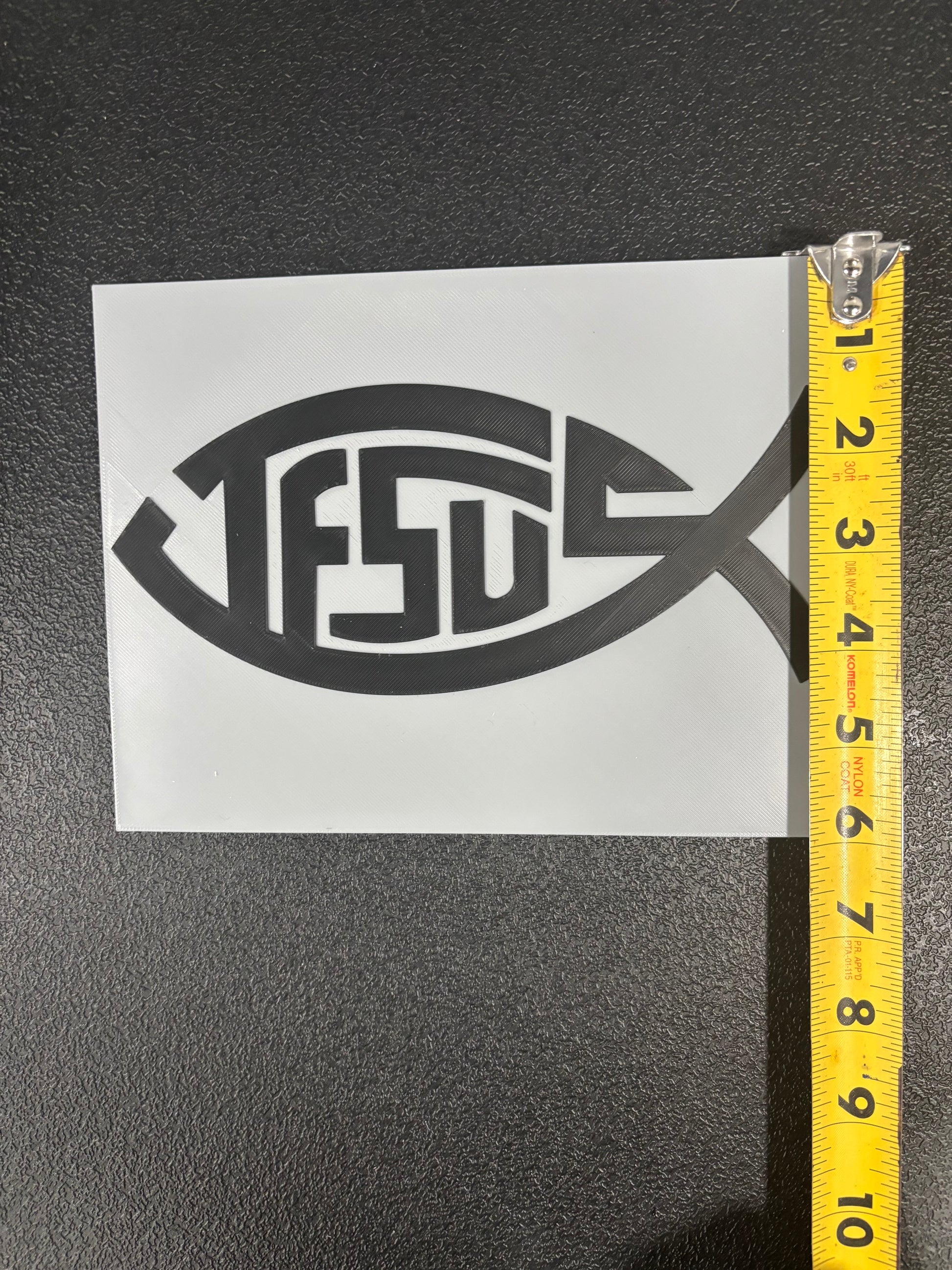 Jesus Fish Religious Hitch Cover