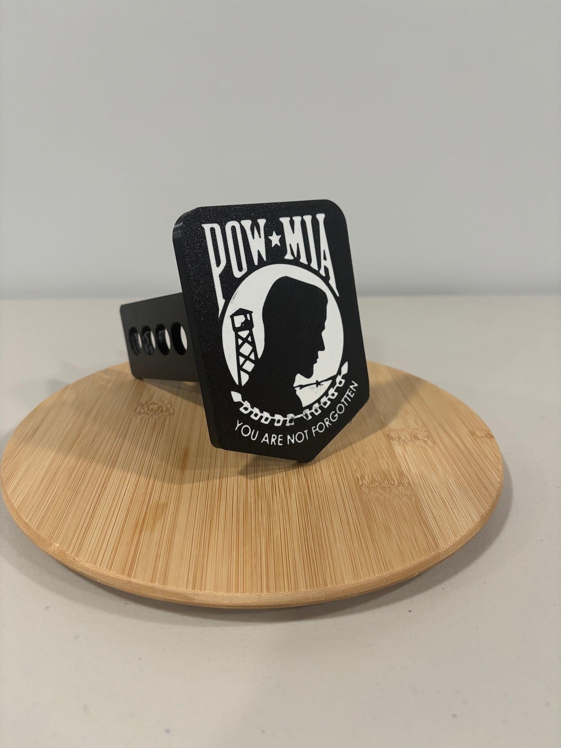 POW-MIA Patriotic Hitch Cover