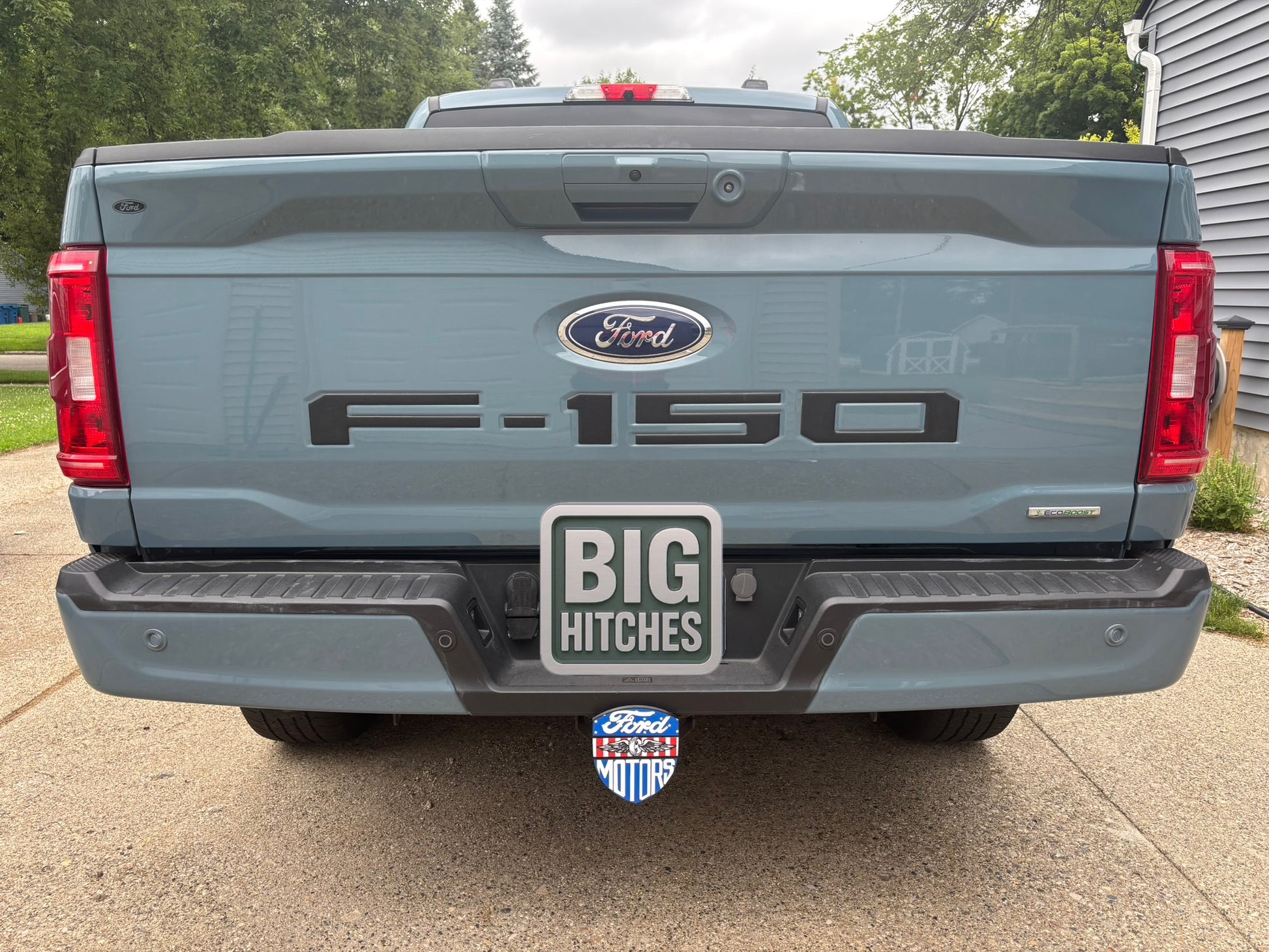 Ford Motor Retro Hitch Cover