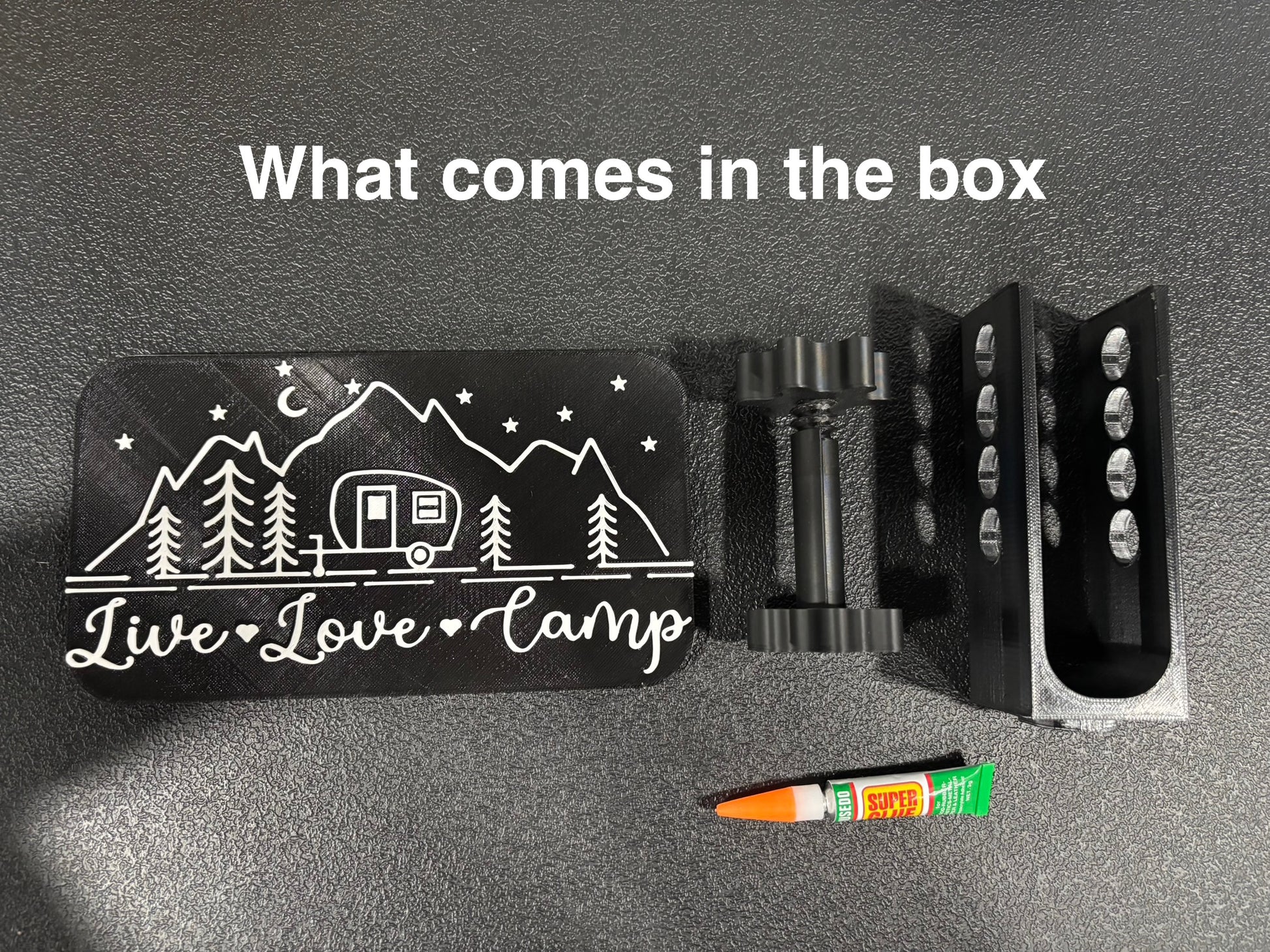 Outdoor Live Love Camp Hitch Cover
