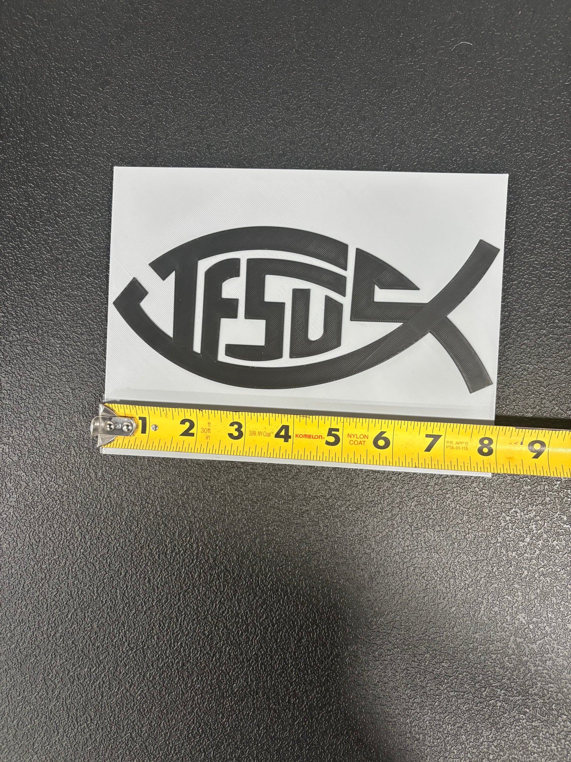 Jesus Fish Religious Hitch Cover