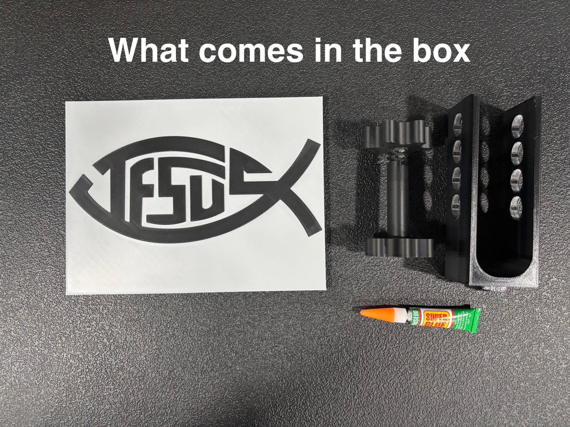 Jesus Fish Religious Hitch Cover