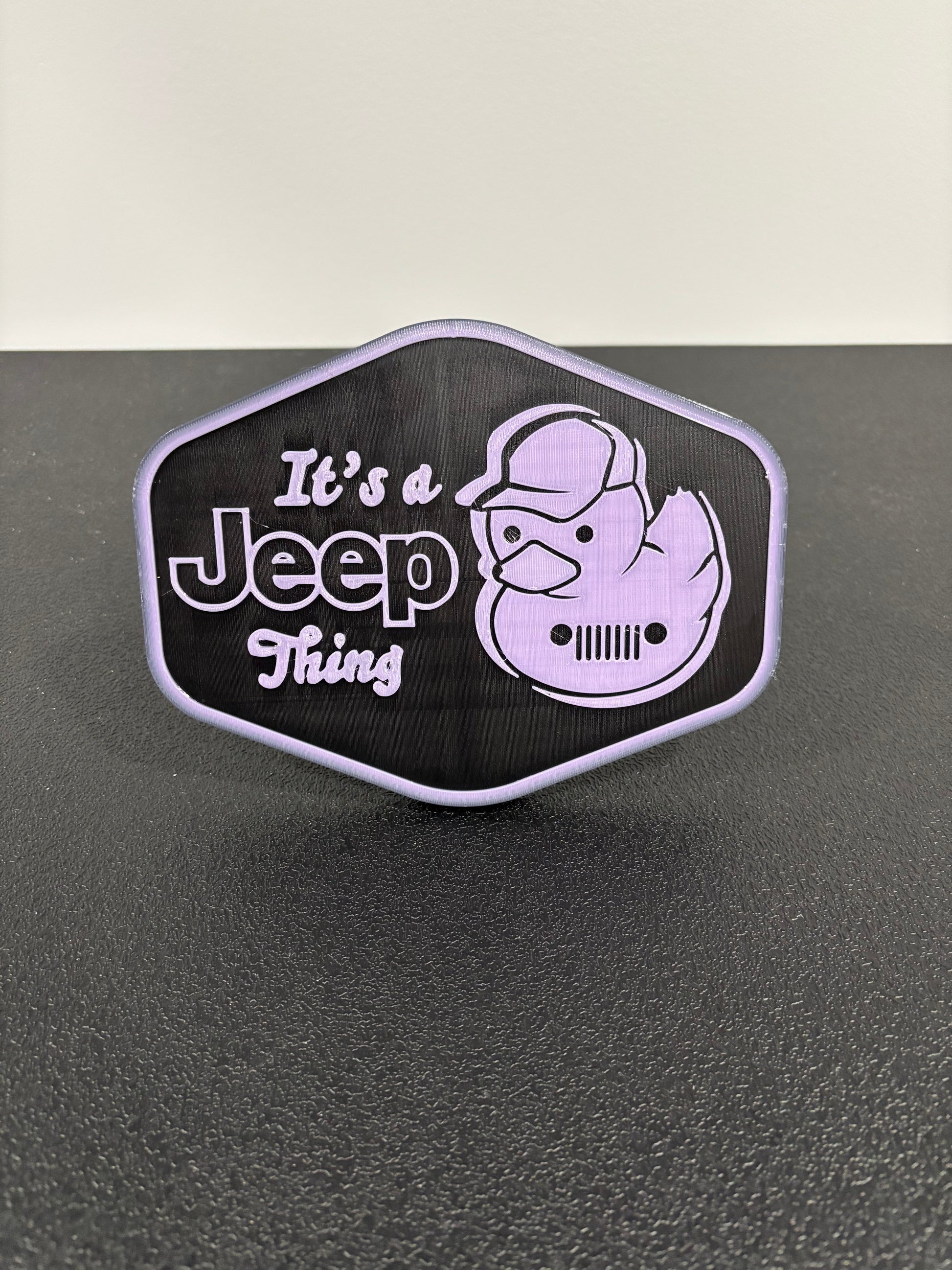 It’s a Jeep Thing Hitch Plug