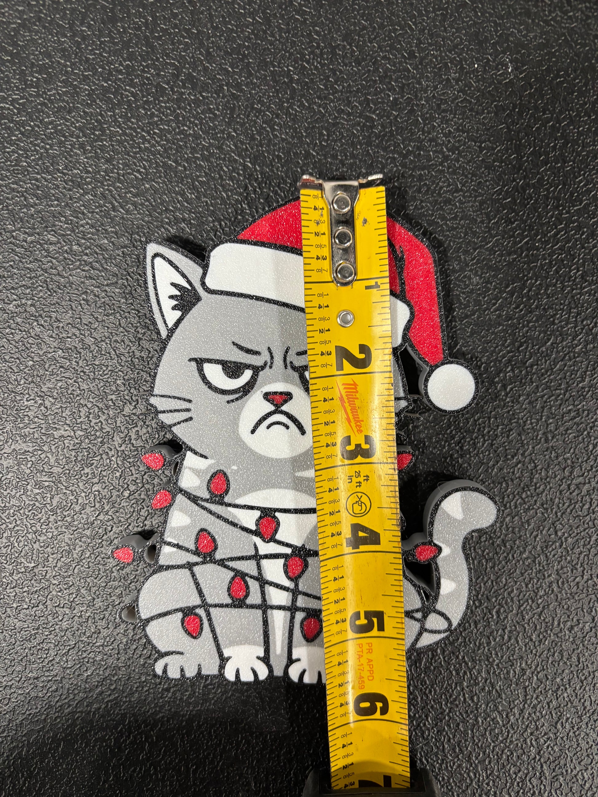 Christmas Cat Holiday Hitch Cover