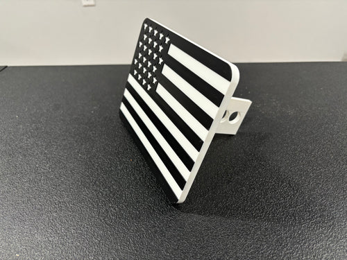 Black & White American Flag