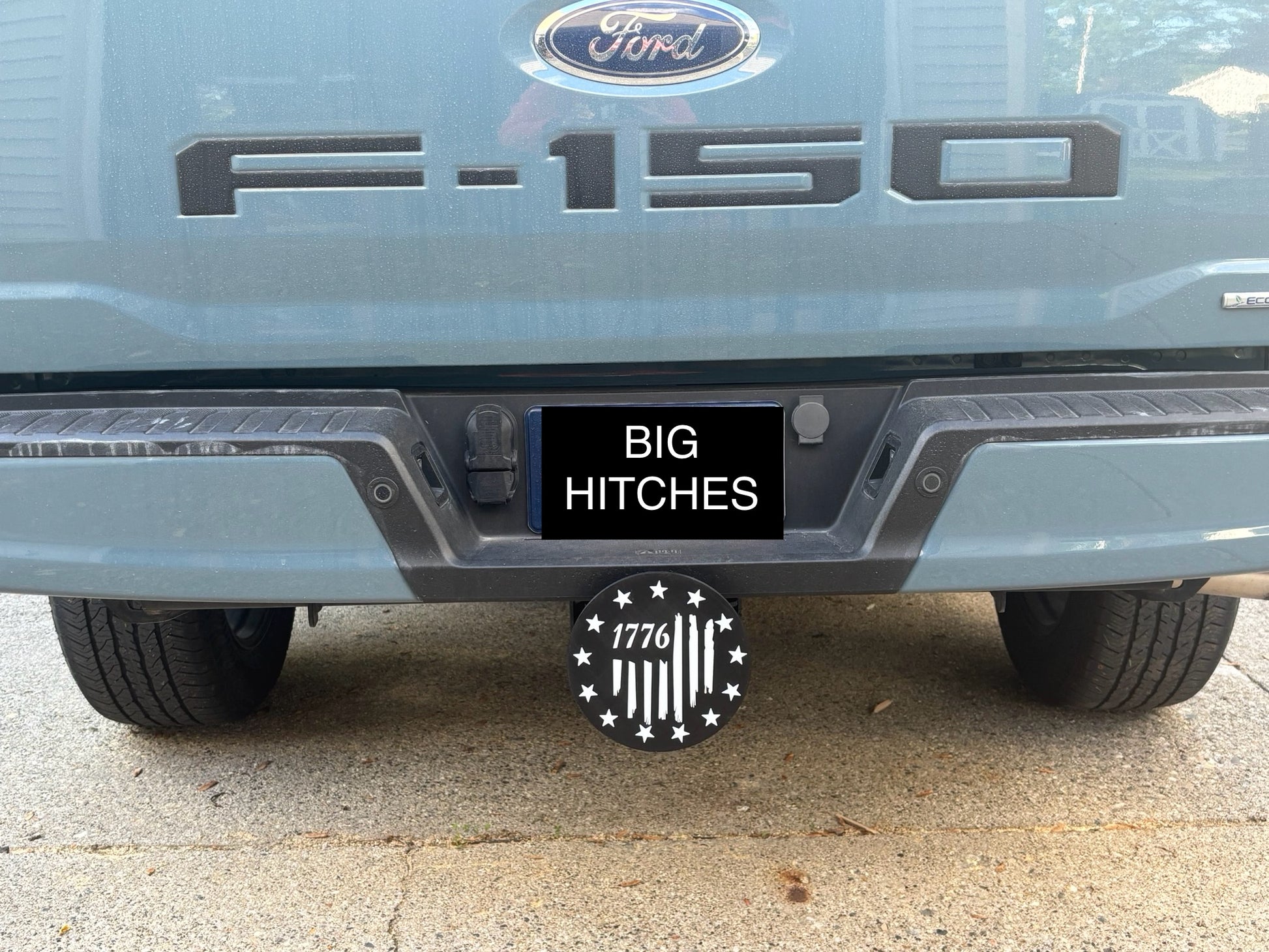 1776 Round Big Hitch Cover