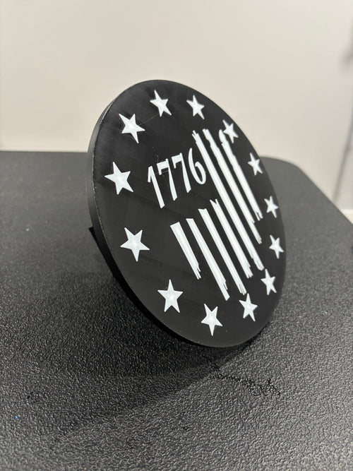 1776 Round Big Hitch Cover