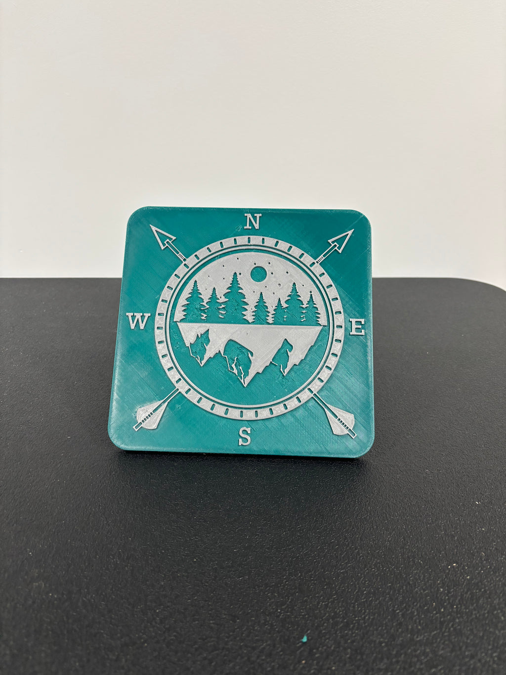 Pine & Peak Compass in Color