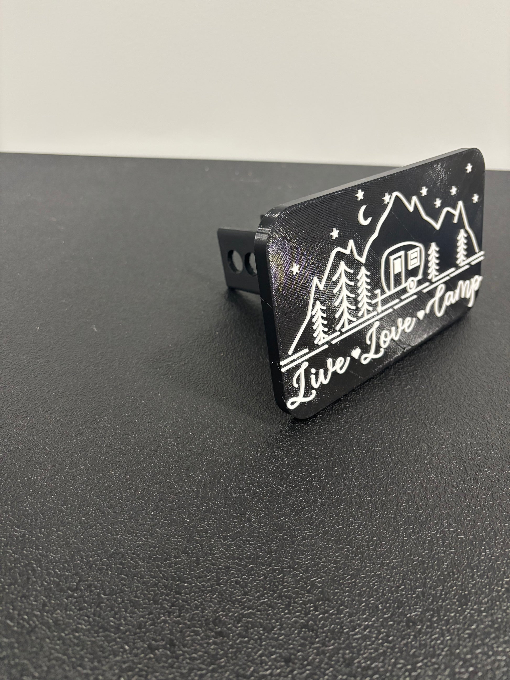 Outdoor Live Love Camp Hitch Cover