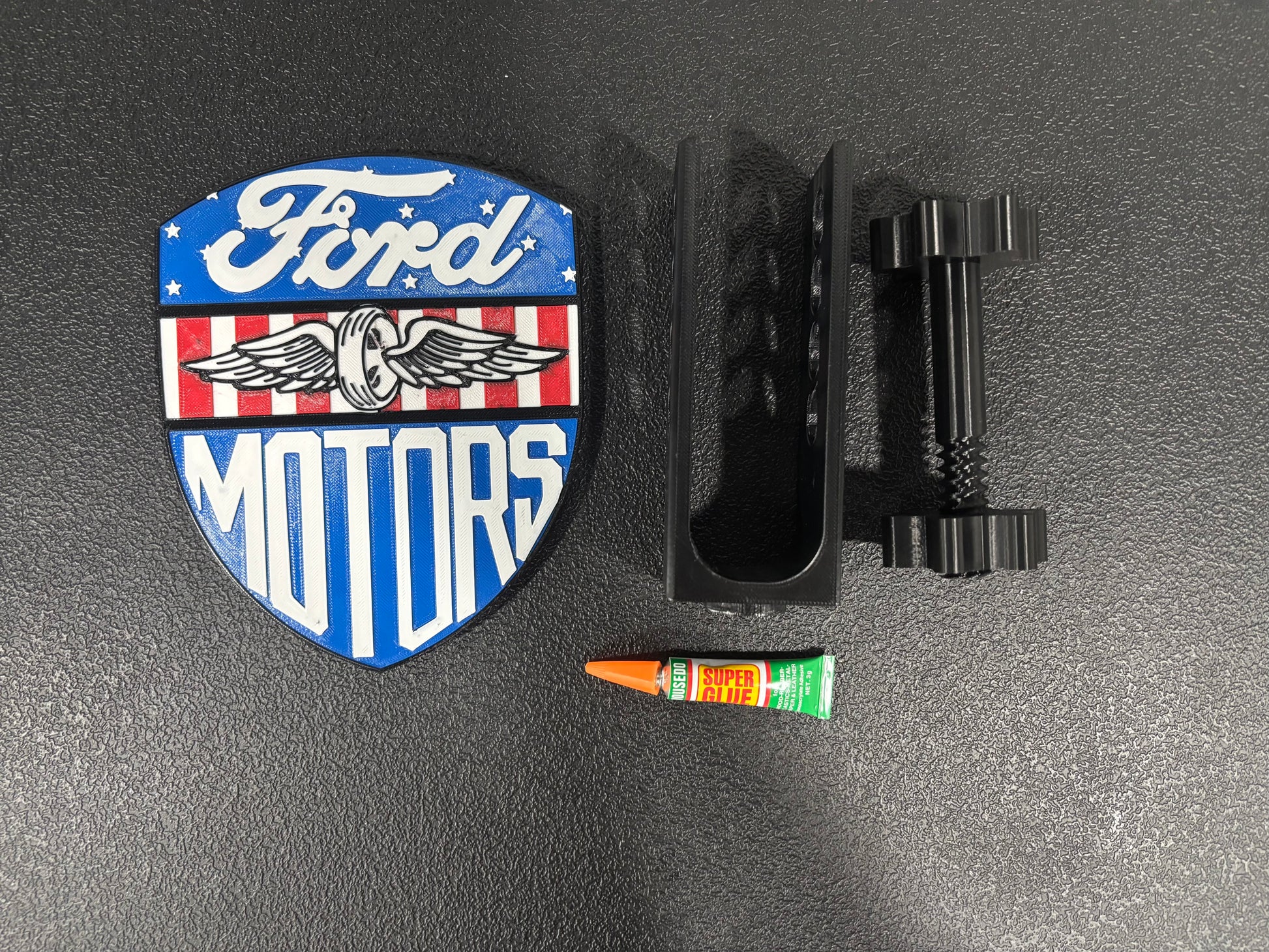 Ford Motor Retro Hitch Cover