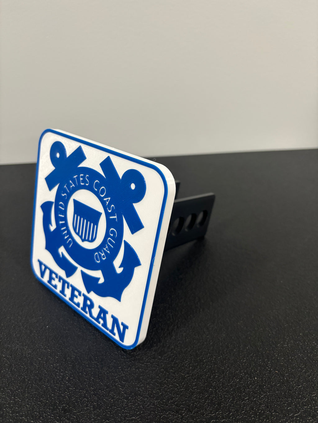 Coast Guard Veteran Hitch Plug