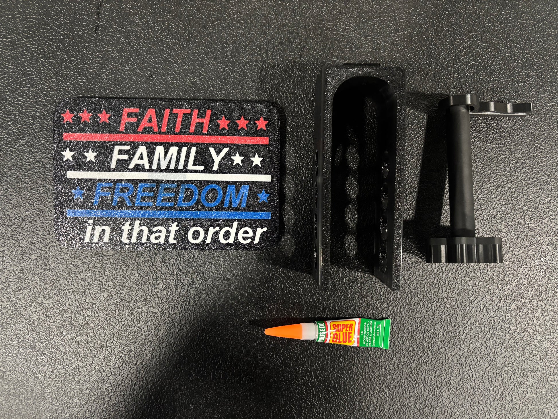 Faith Family Freedom Patriotic Faith Hitch Cover