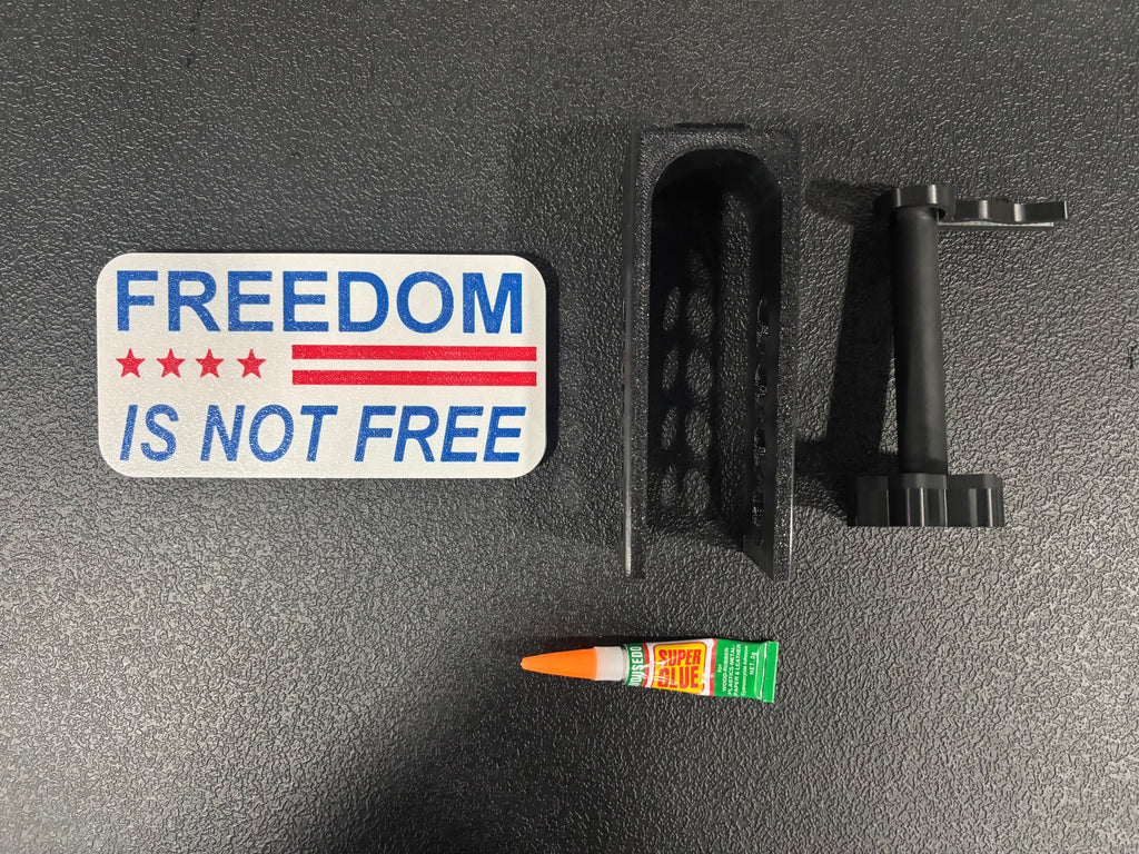 Freedom Is Not Free Patriotic Hitch Cover