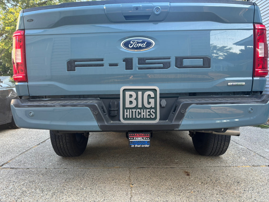 Faith Family Freedom Patriotic Faith Hitch Cover