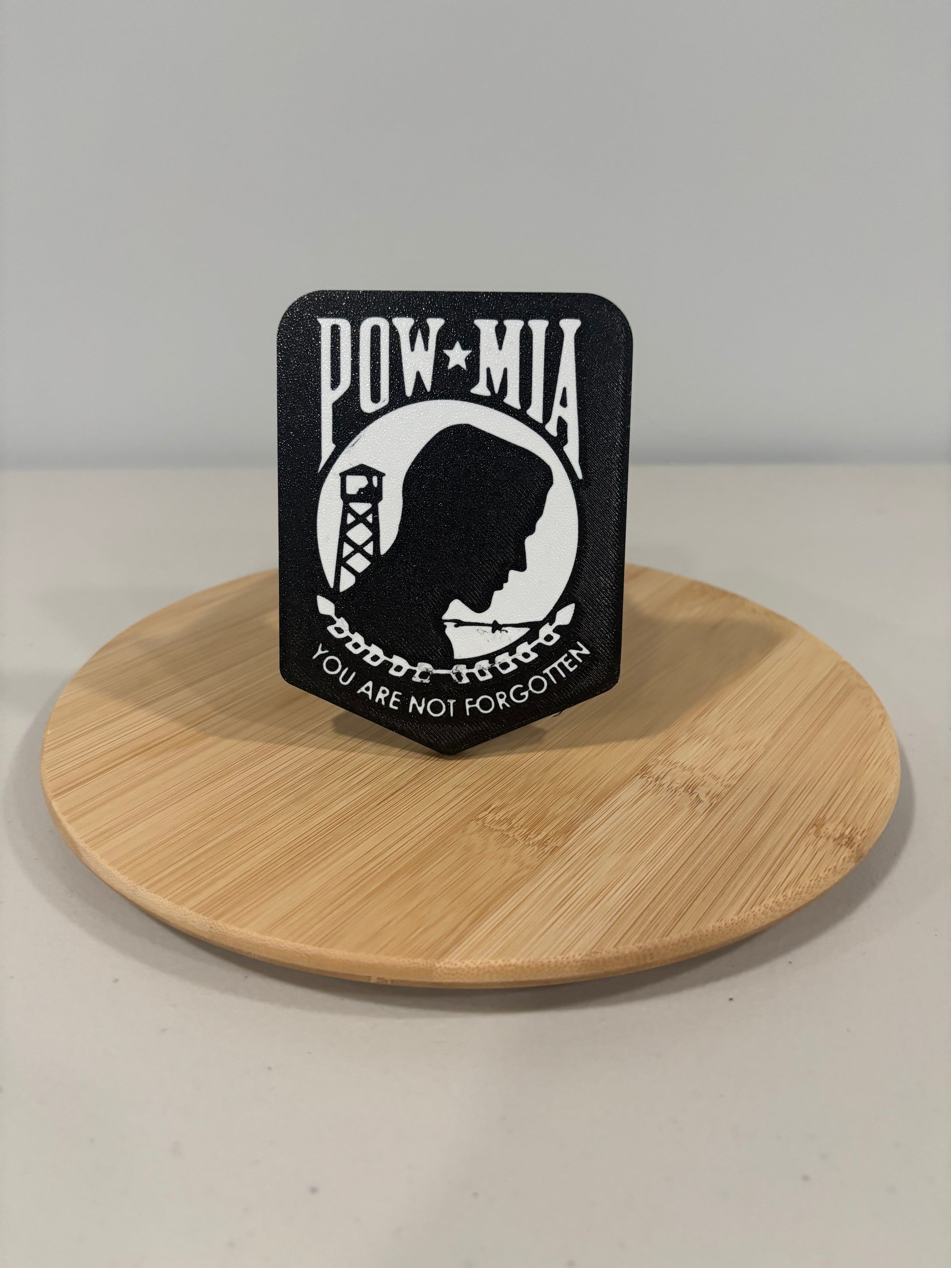 POW-MIA Patriotic Hitch Cover