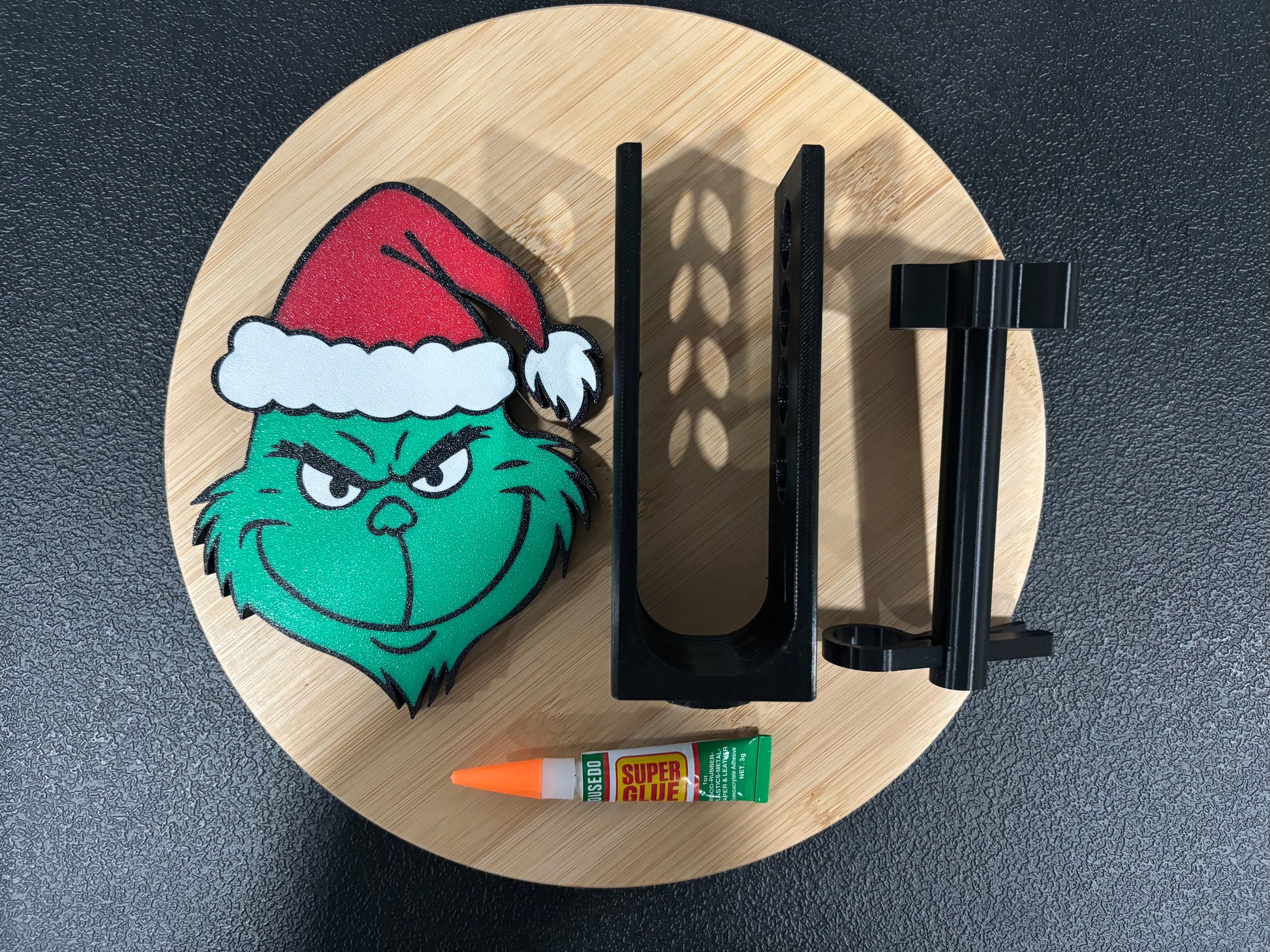 Grinch Holiday Christmas Hitch Cover