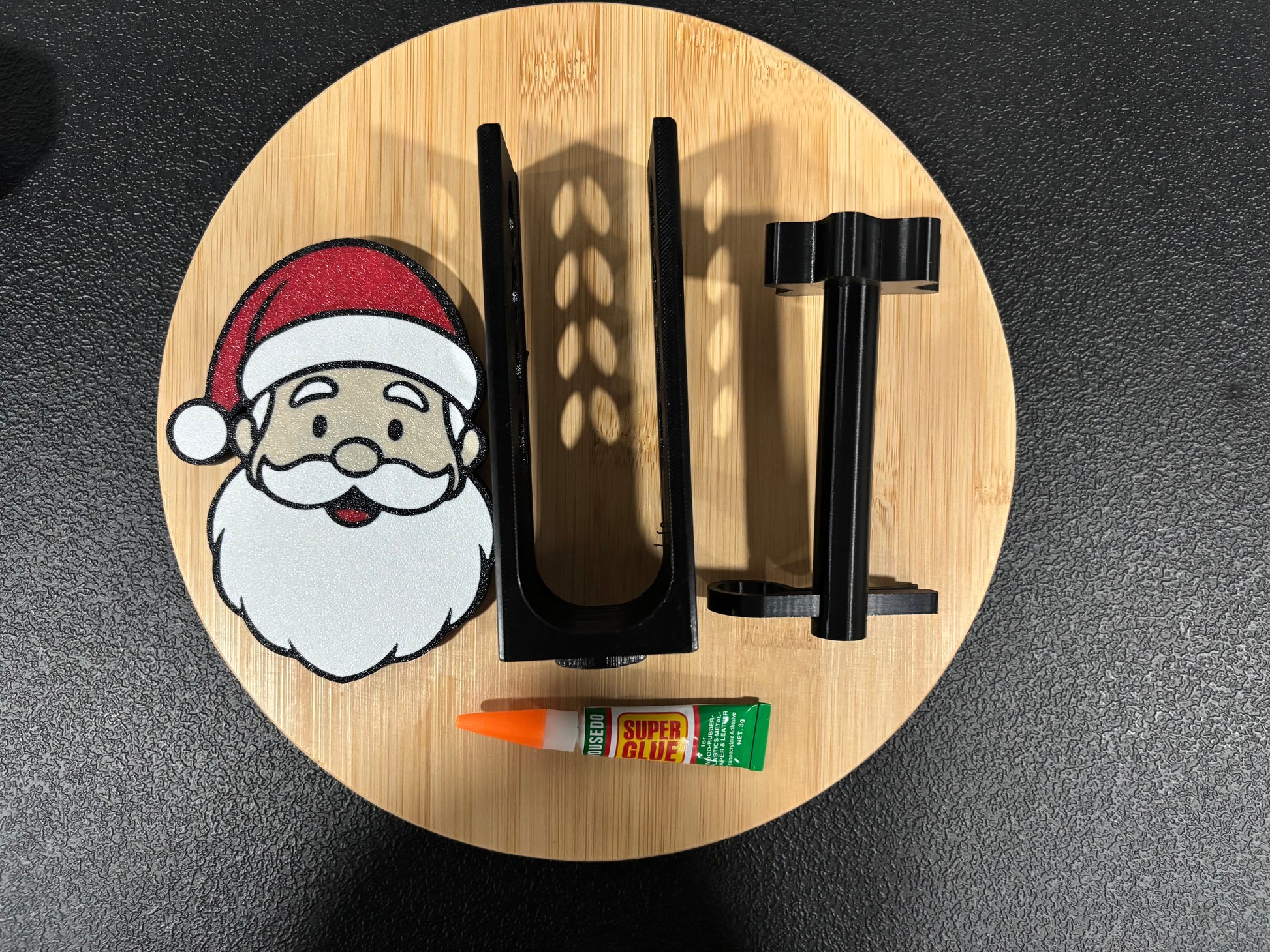 Santa Holiday Christmas Hitch Cover