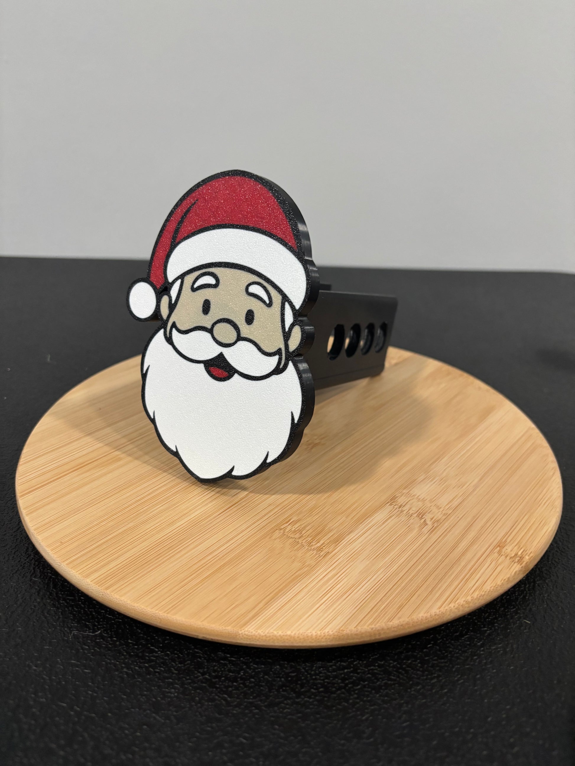 Santa Holiday Christmas Hitch Cover