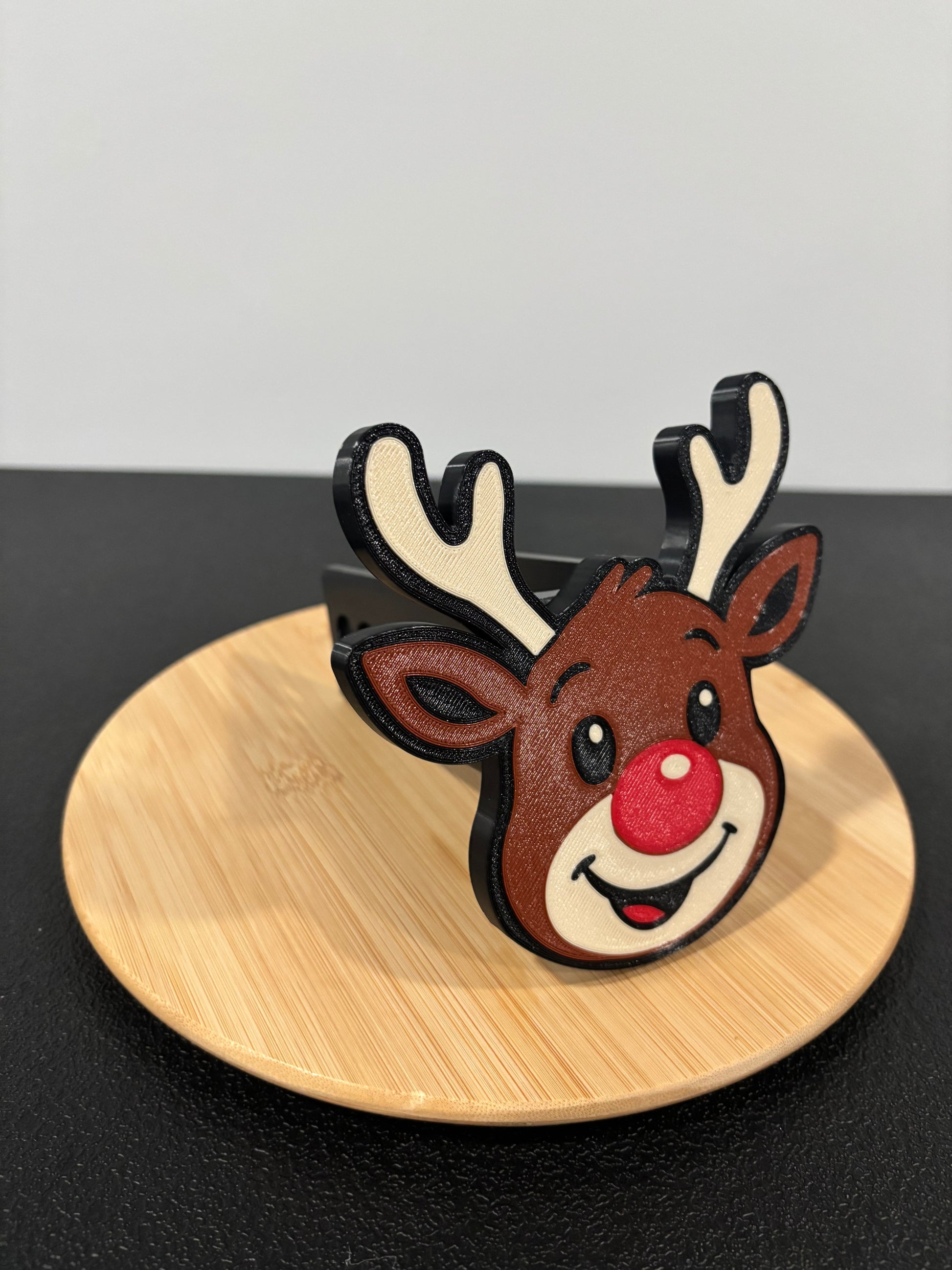 Rudolph Holiday Christmas Hitch Cover