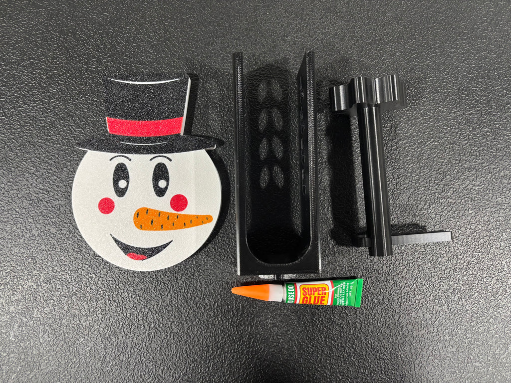Snowman Holiday Hitch Cover