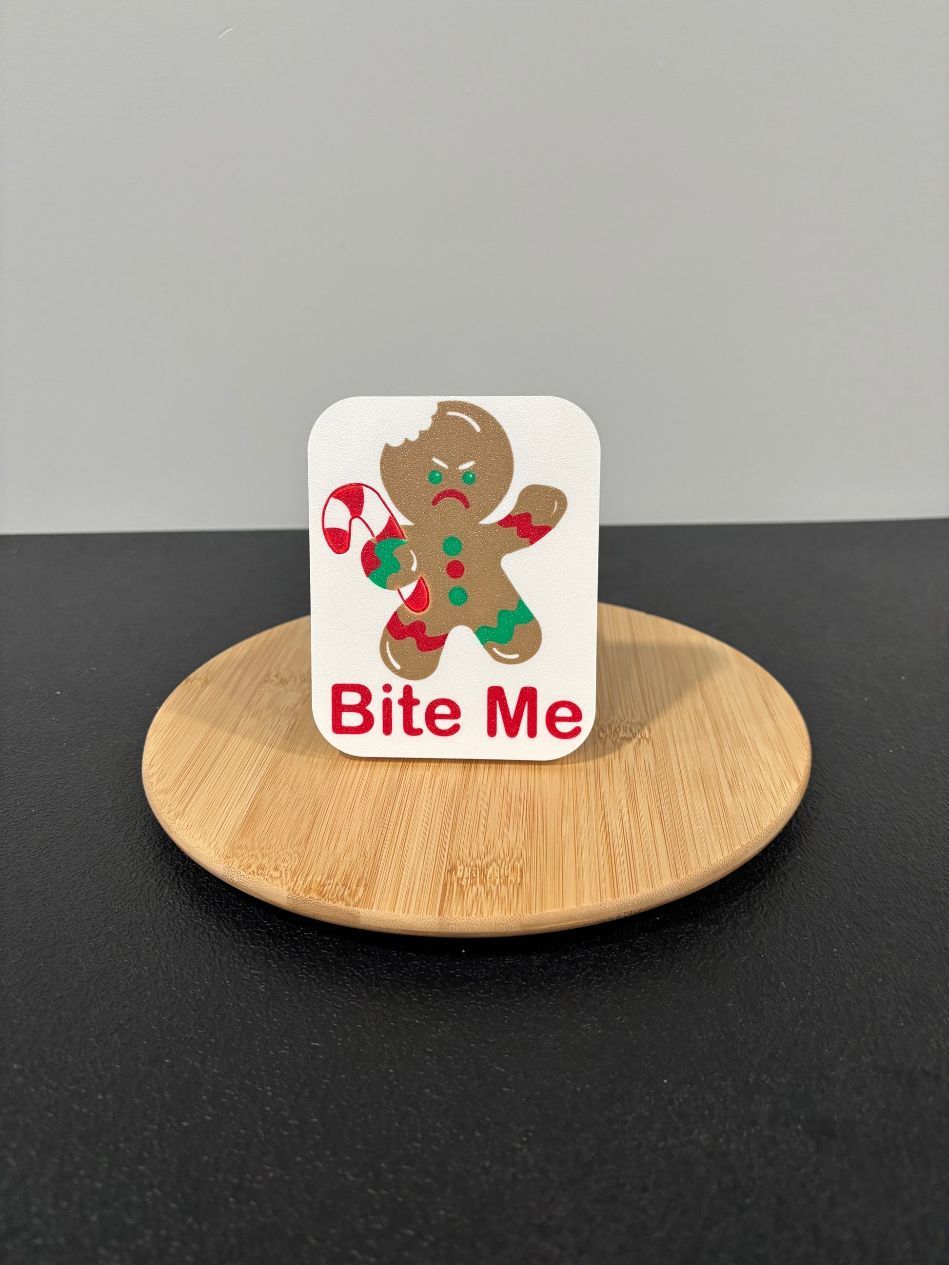 Gingerbread man Christmas Holiday Hitch Cover