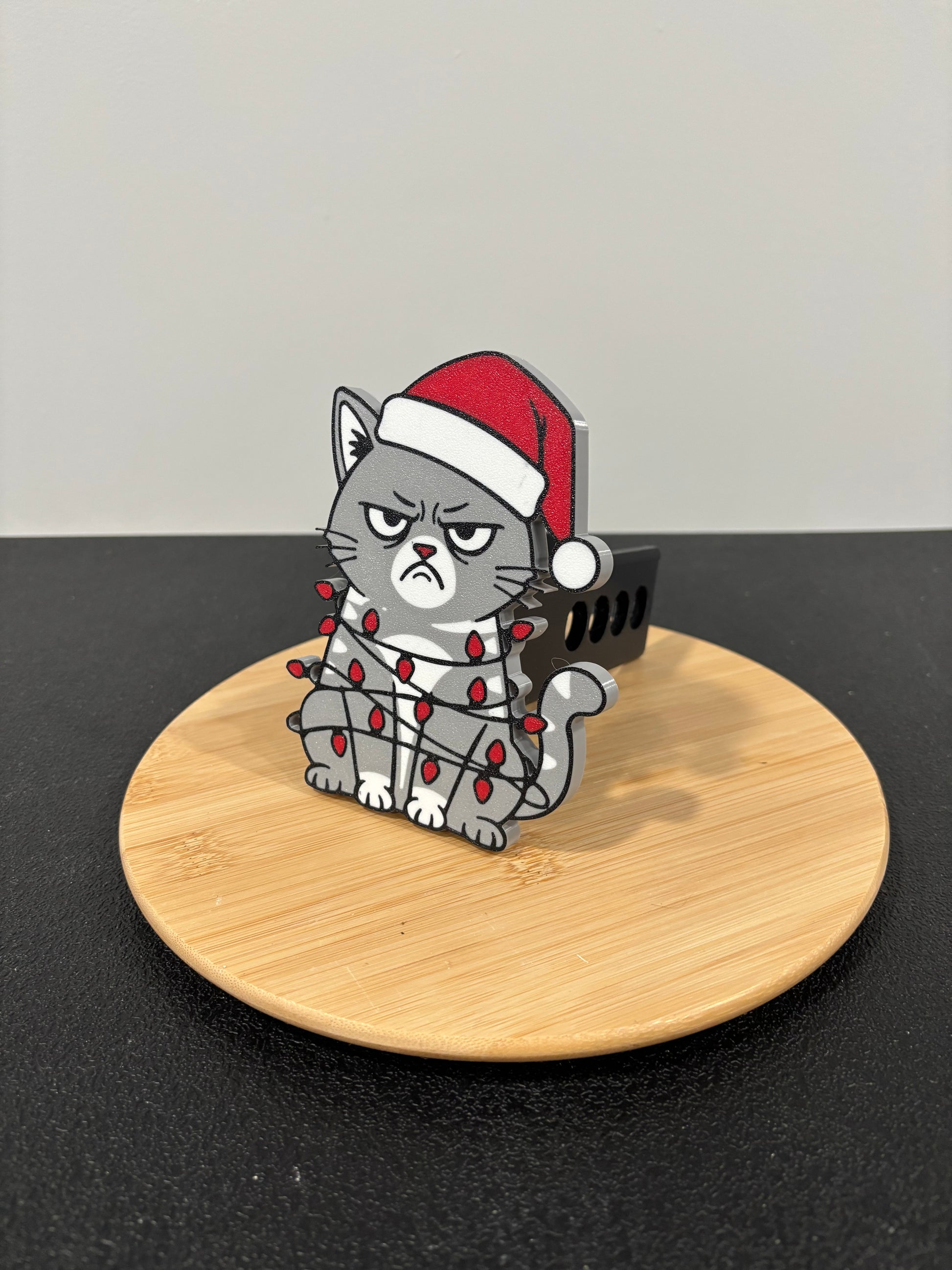 Christmas Cat Holiday Hitch Cover