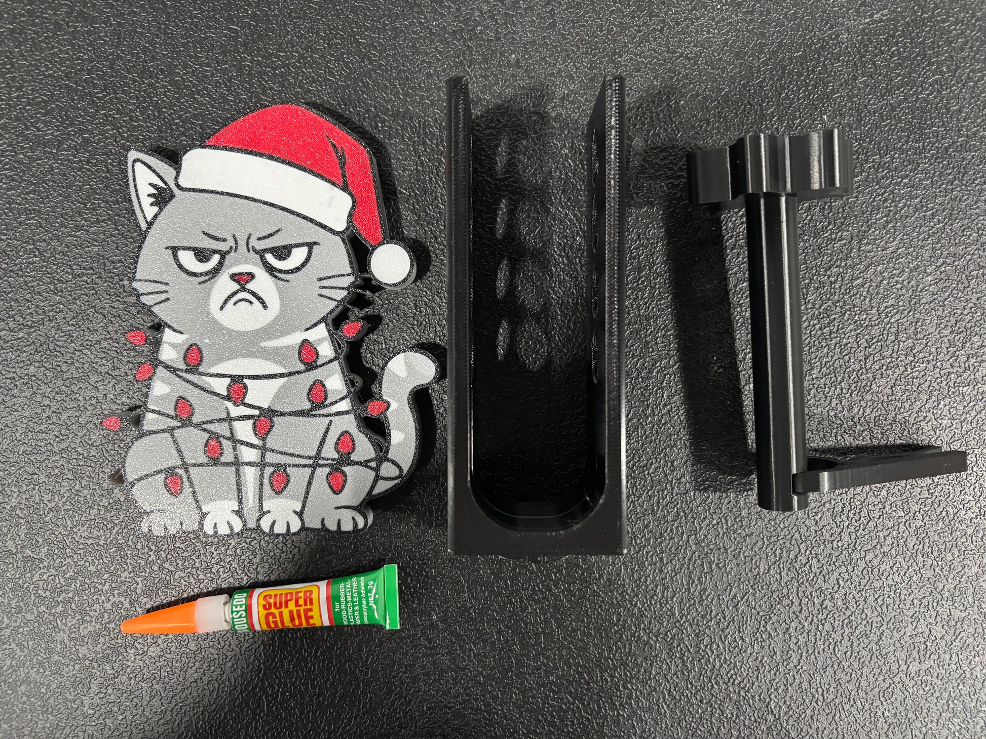 Christmas Cat Holiday Hitch Cover